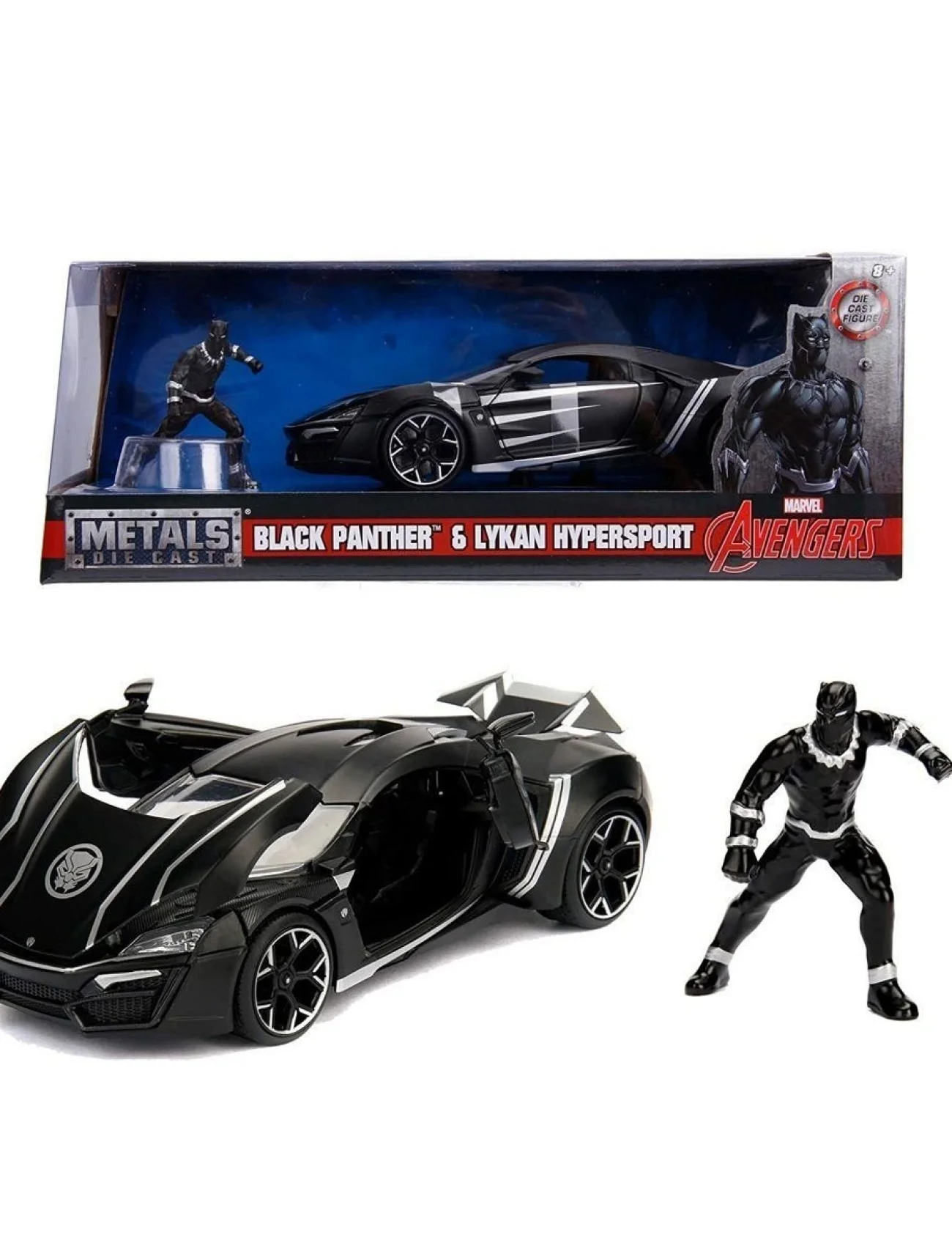 253225004 Jada Marvel Avengers Black Panther 1:24
