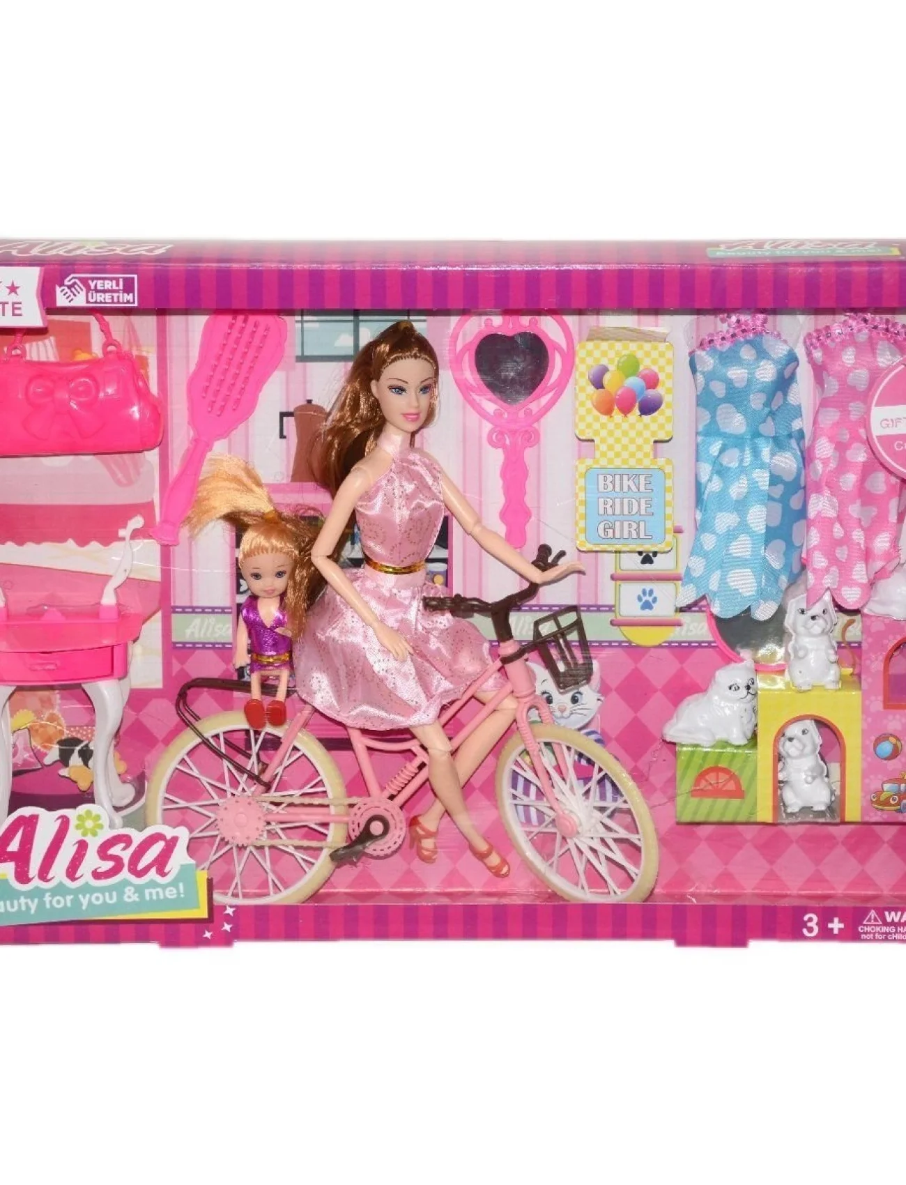 255 Efe, Alisa ve Bisikleti Oyun Seti / +3 yaş