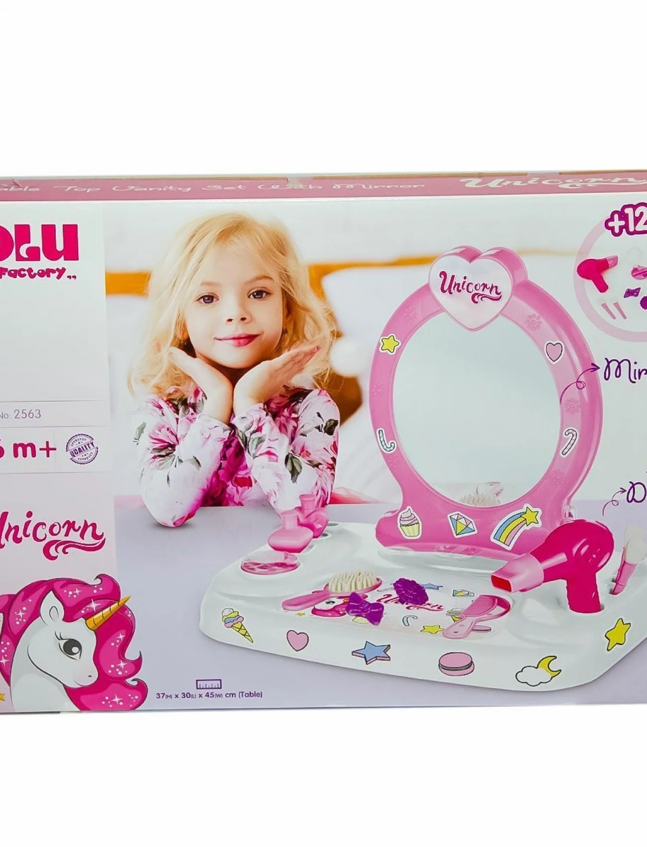 2563 OYUNCAK UNICORN MASAÜSTÜ AYNALI