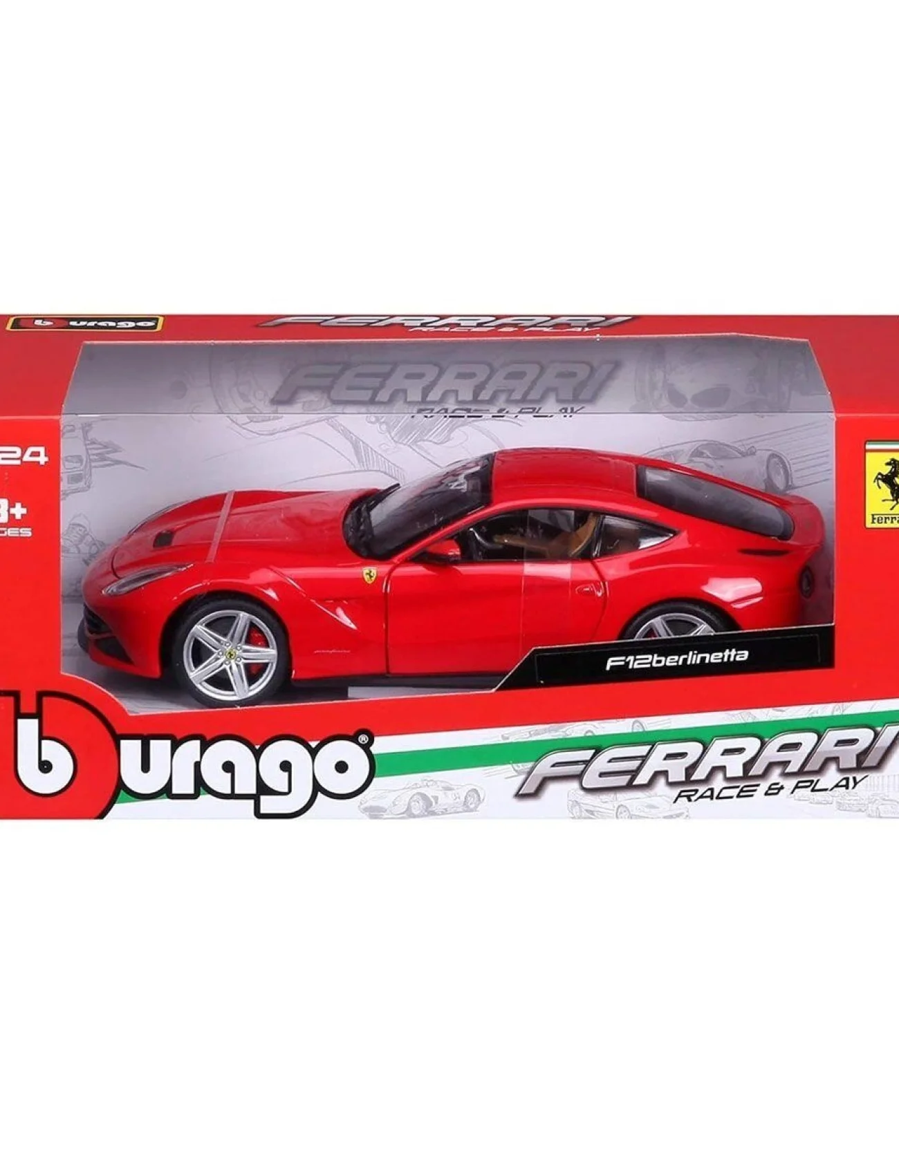 26007 1:24 Burago Ferrari F12 Berlinetta -Sunman