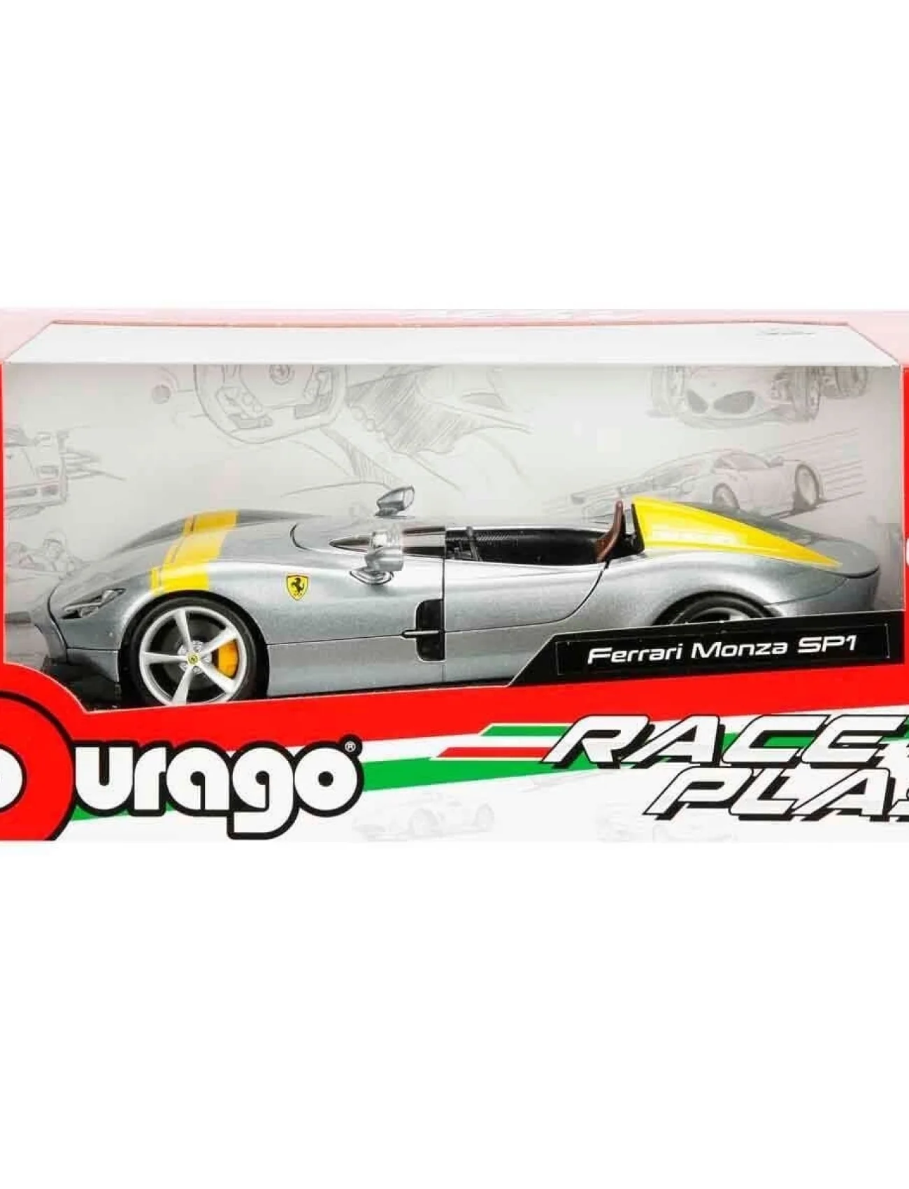 26027 1:24 Ferrari Formula 1 Monza SP1 Model Araba -Sunman
