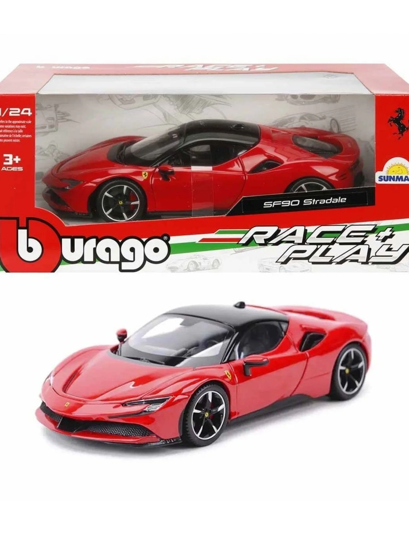 26028 SUN-BUR-1 24 FERRARI SF90 STRADALE FERR KRMZ