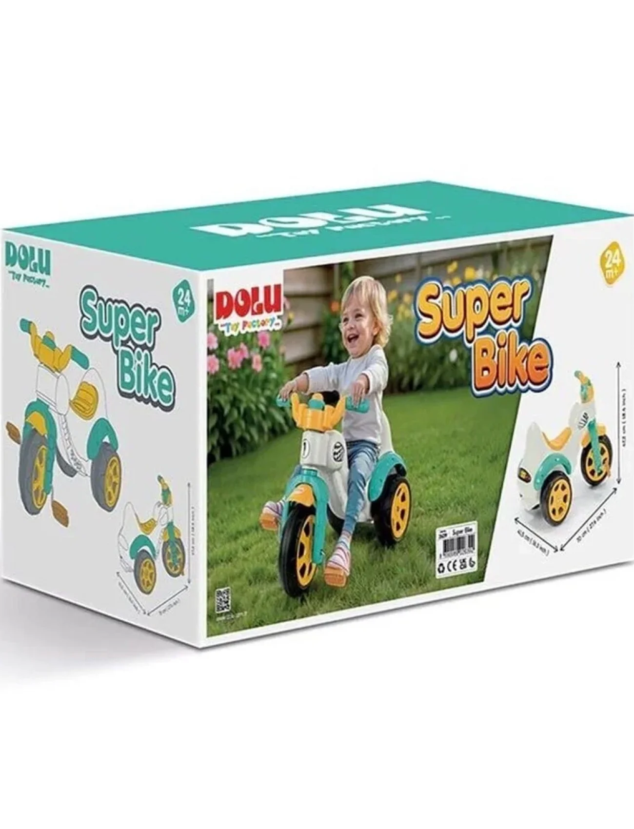 2648 OYUNCAK SÜPER BİSİKLET PVC TORBADA