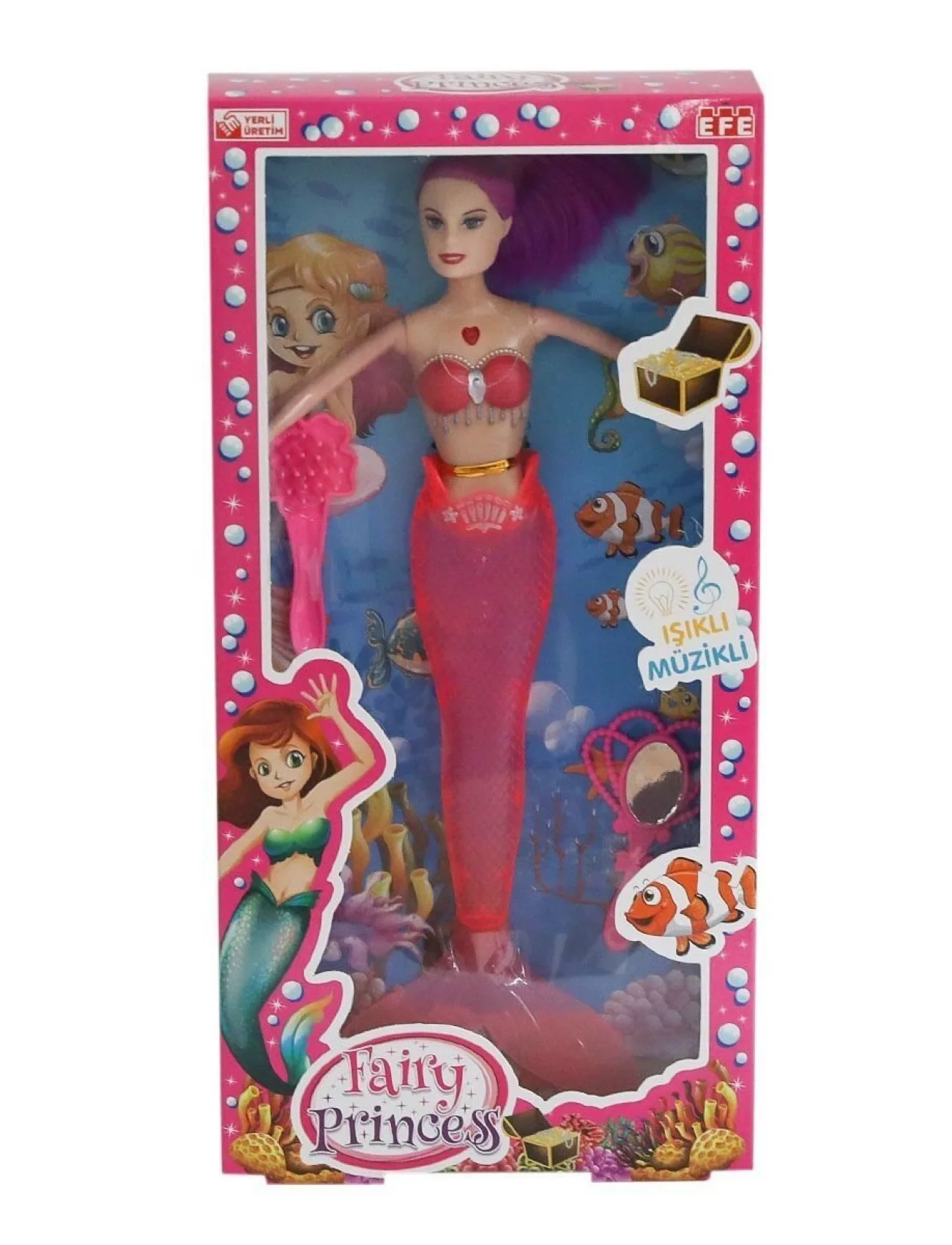 267 Müzikli ve Işıklı Deniz Kızı -Efetoys