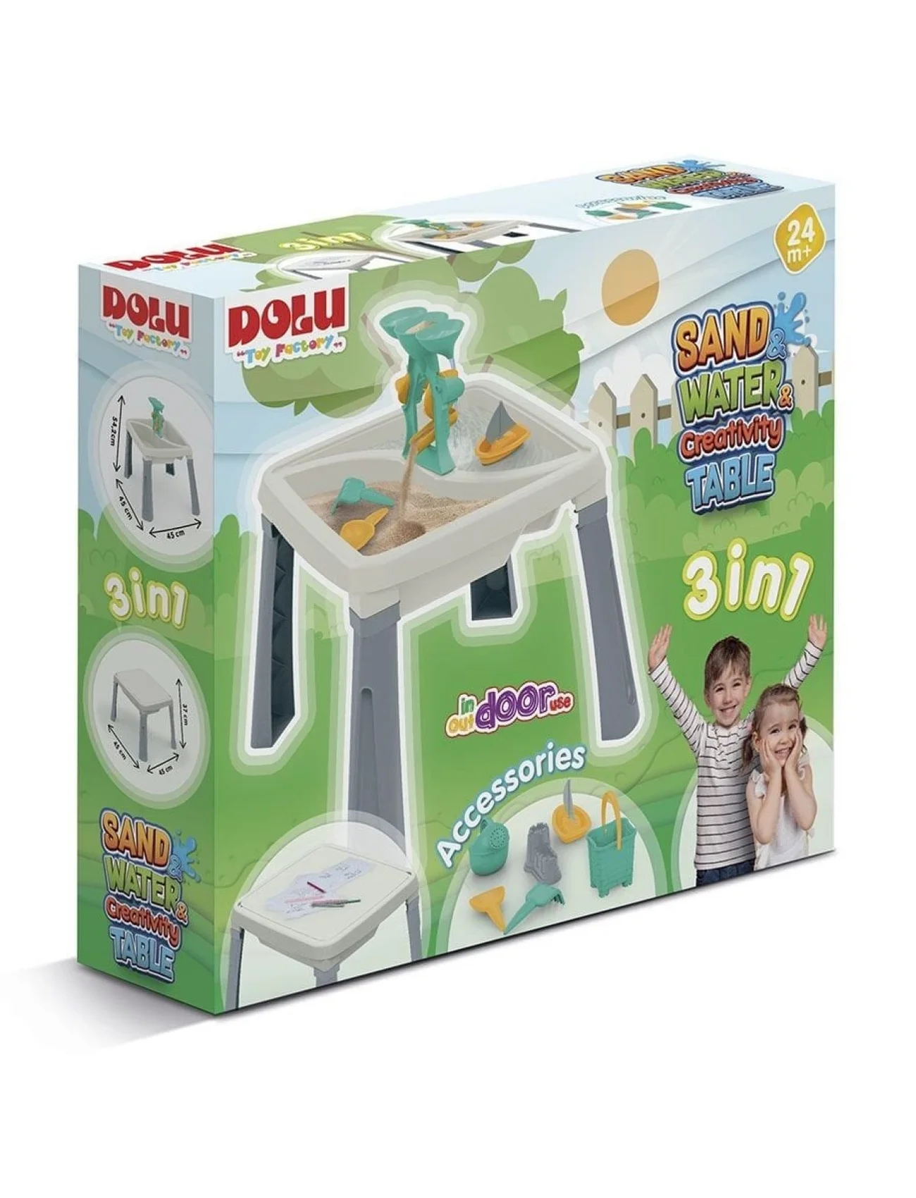 2677 Su Kum Yaratıcılık Masası -Dolu