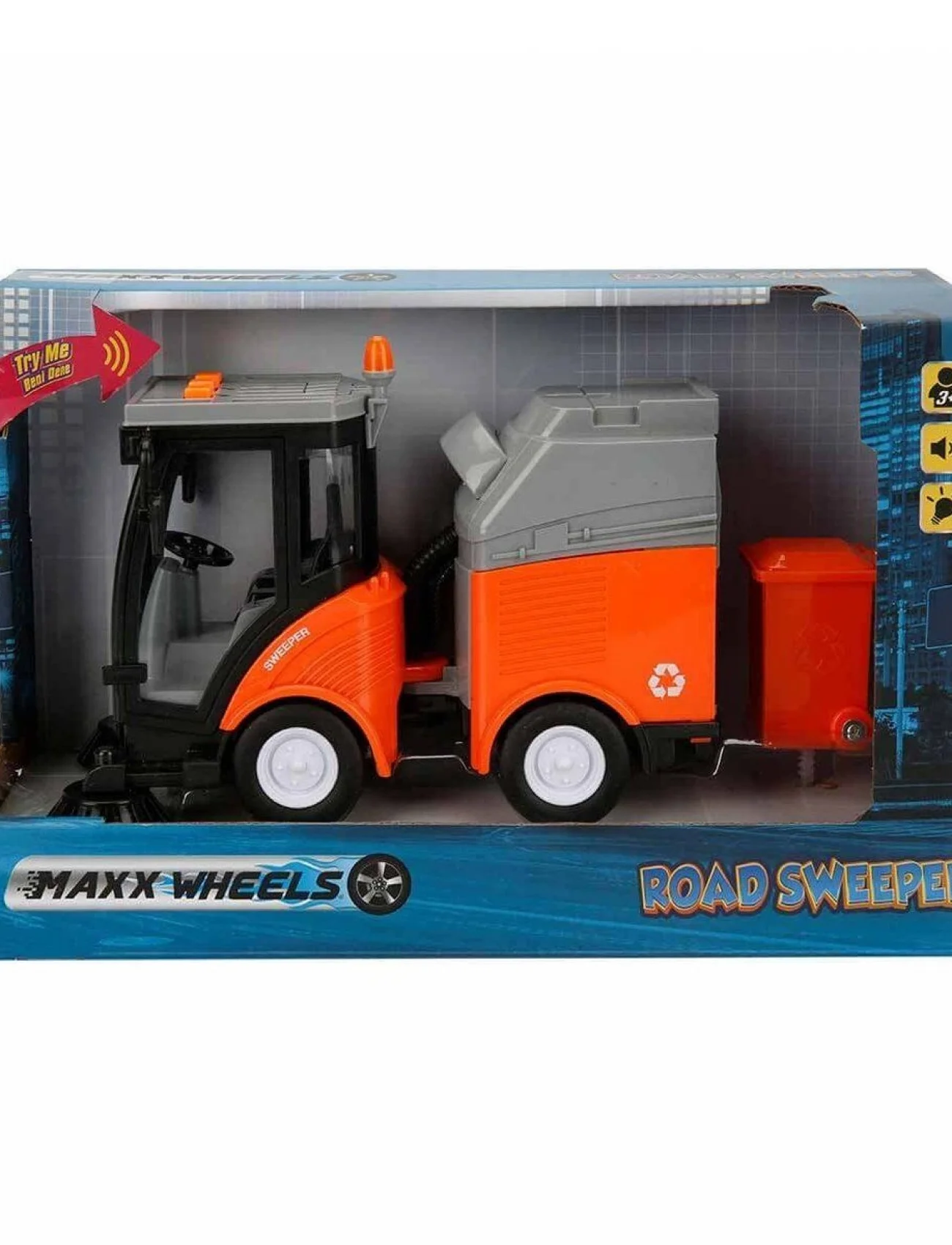 2678 Sunman, Maxx Wheels Sesli ve Işıklı Temizlik Aracı