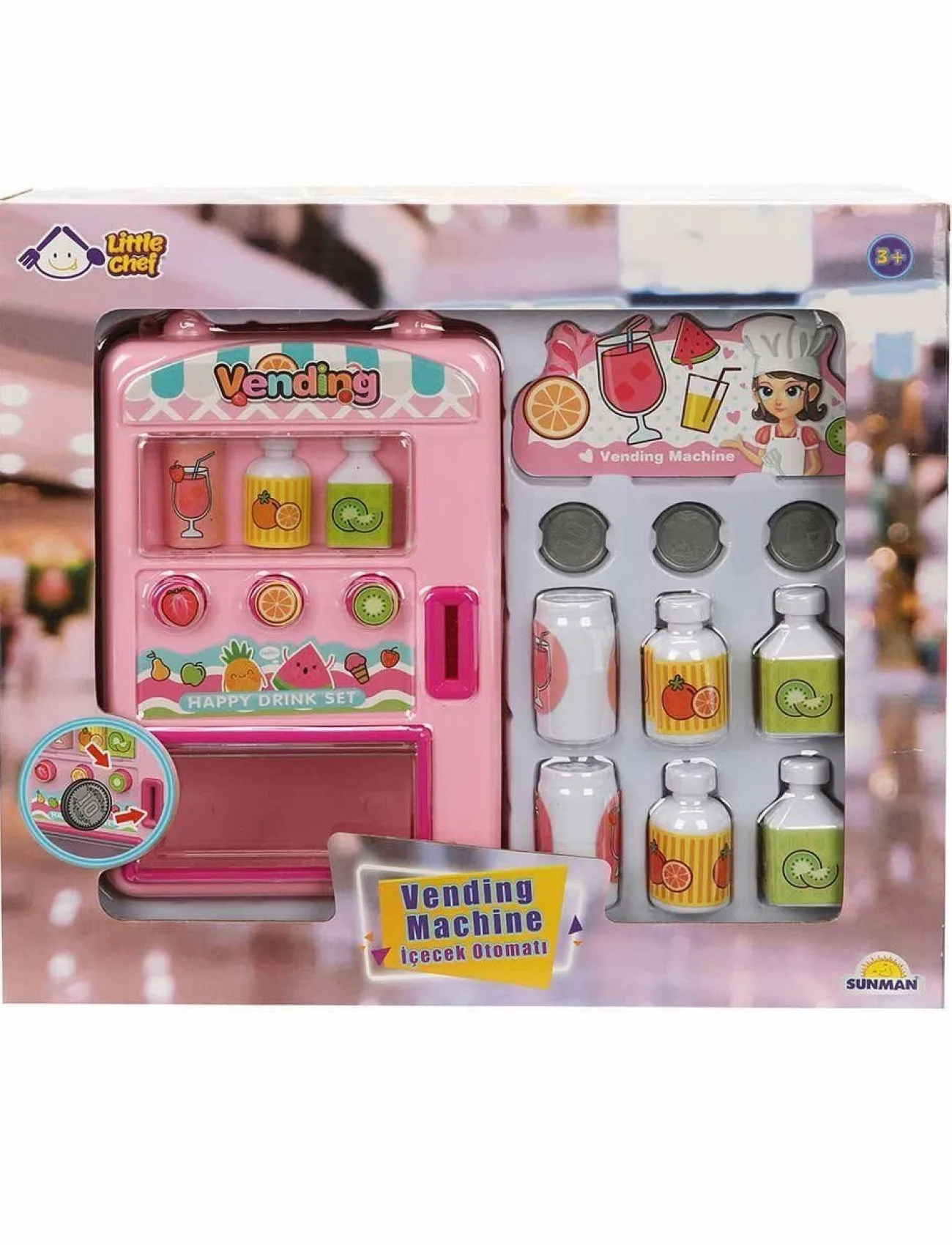 2730 Yiyecek İçecek Otomatı 10 Parça -Sunman