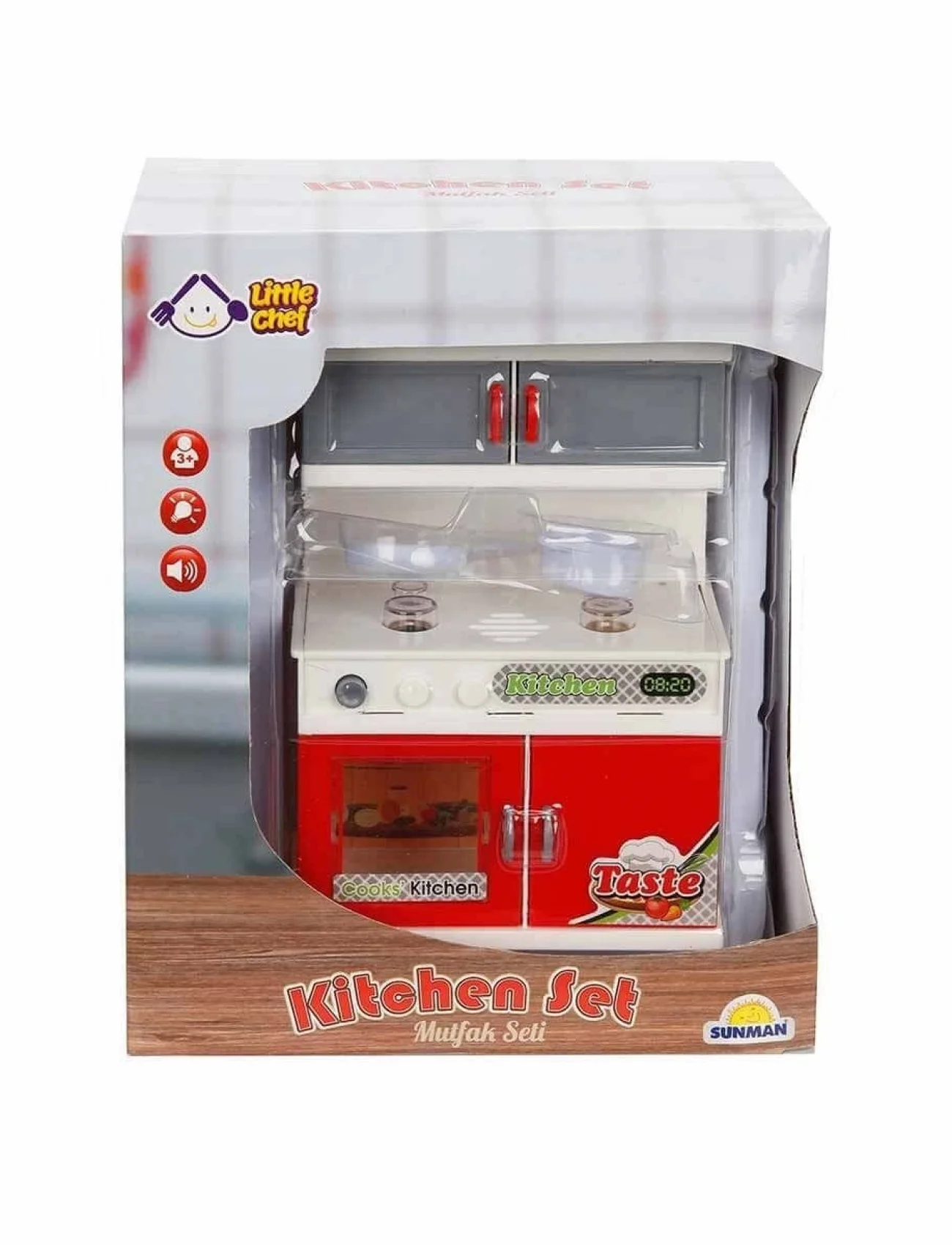 2732 Little Chef  Oyuncak Ocak Seti Sesli ve Işıklı - Sunman