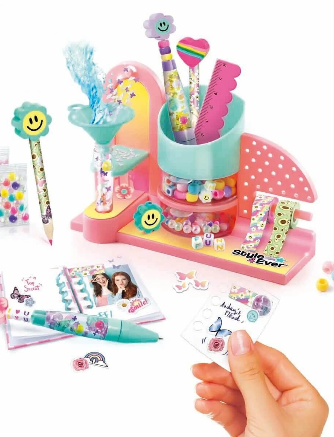 28840 SUN-CNL-HOBİ SET STYLE 4EVER MİNİ KIRTASİYE MAKİNESİ