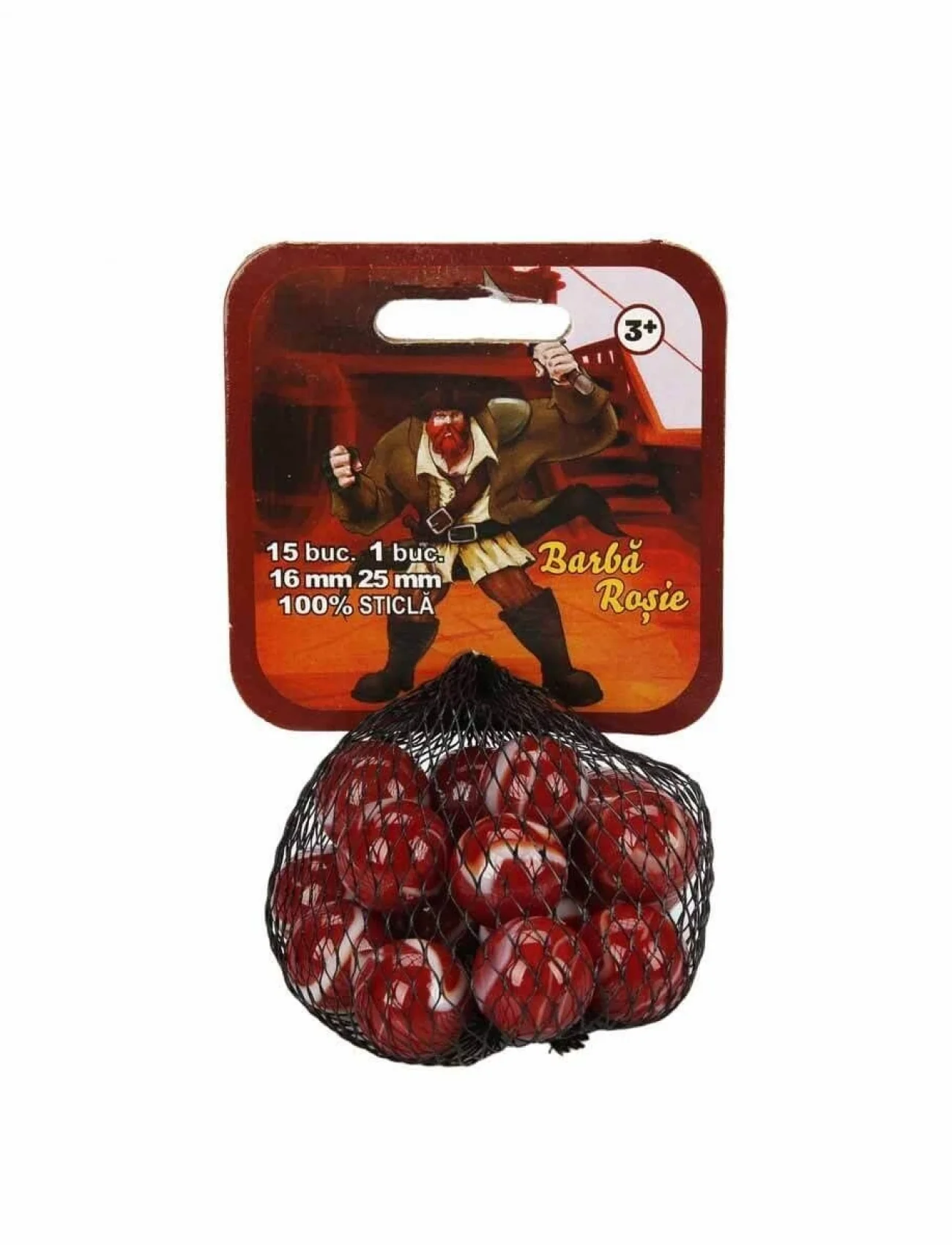 3007 Kızıl Sakal Kırmızı Misket