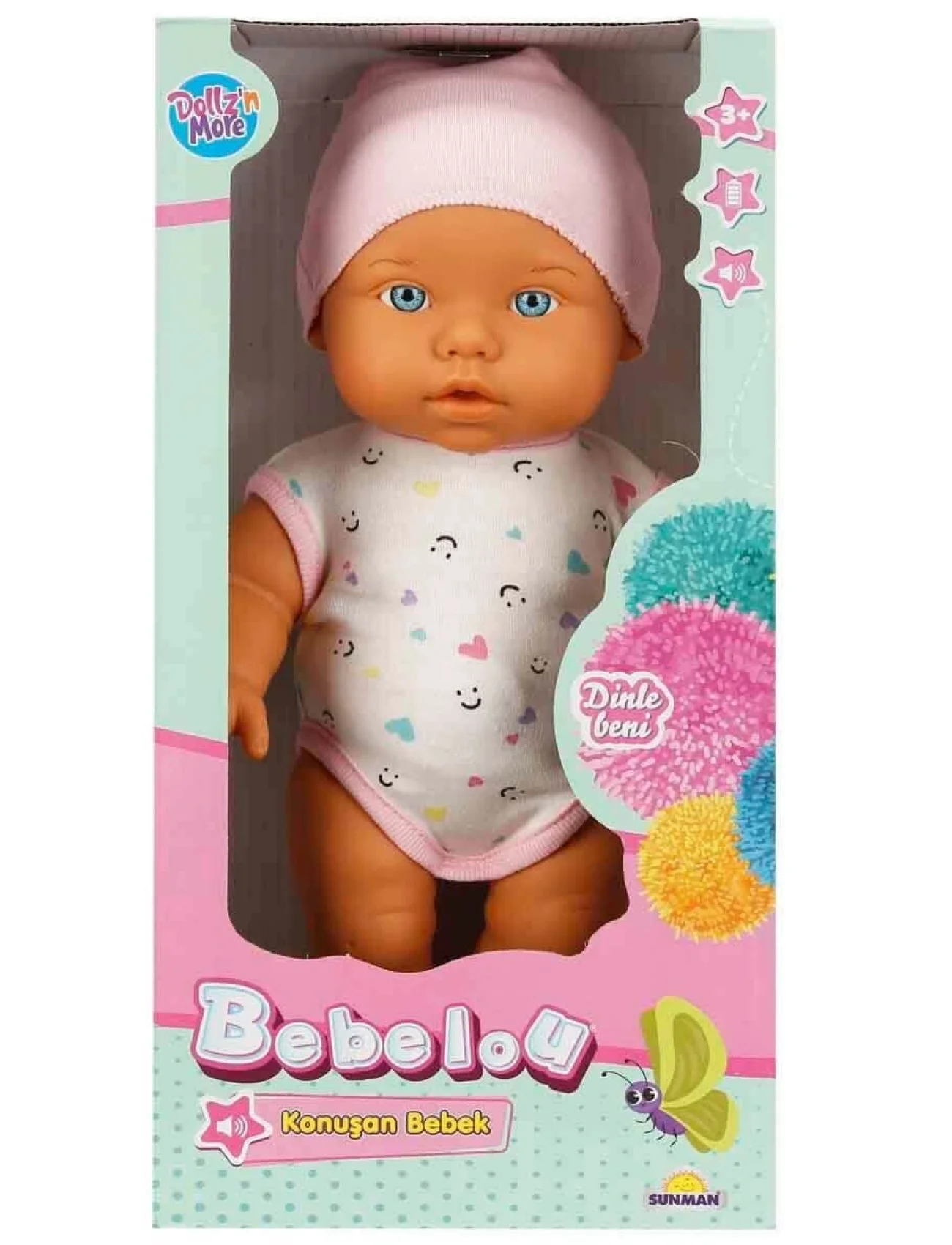 30231 Bebelou Konuşan Bebek 32 cm -Sunman