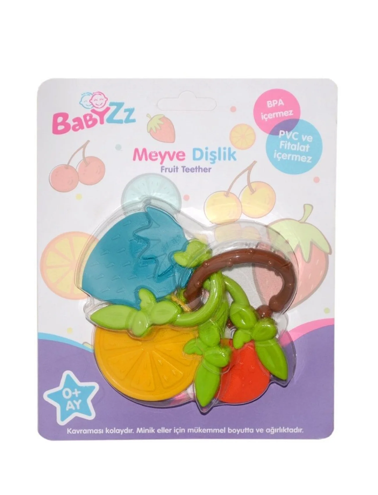 30302 BABYZZ RENKLİ MEYVE DİŞLİK