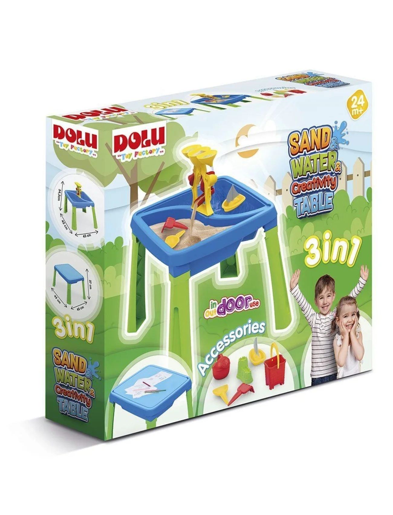 3077 OYUNCAK SU KUM YARATICILIK MASASI