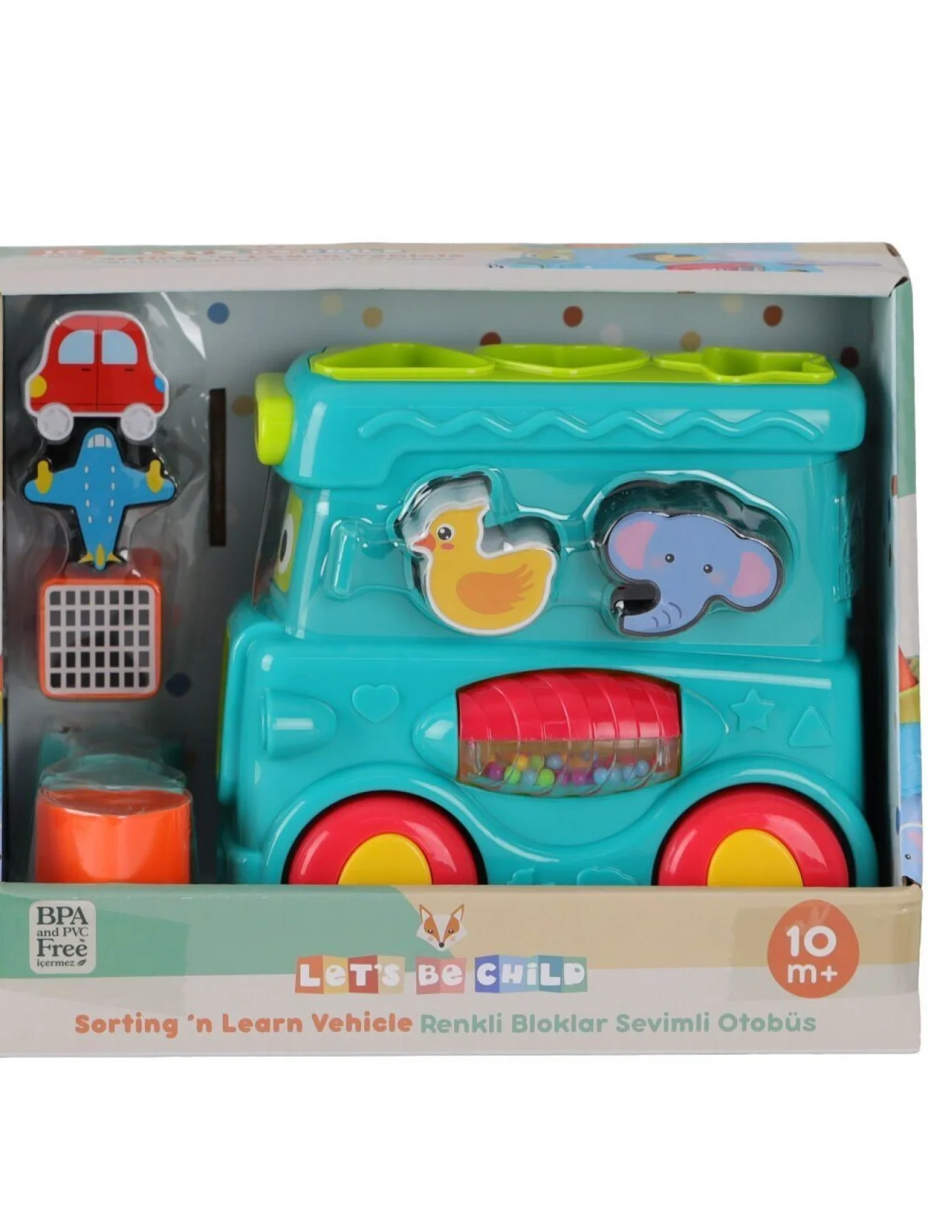 31084 LC RENKLİ BLOKLAR SEVİMLİ OTOBÜS