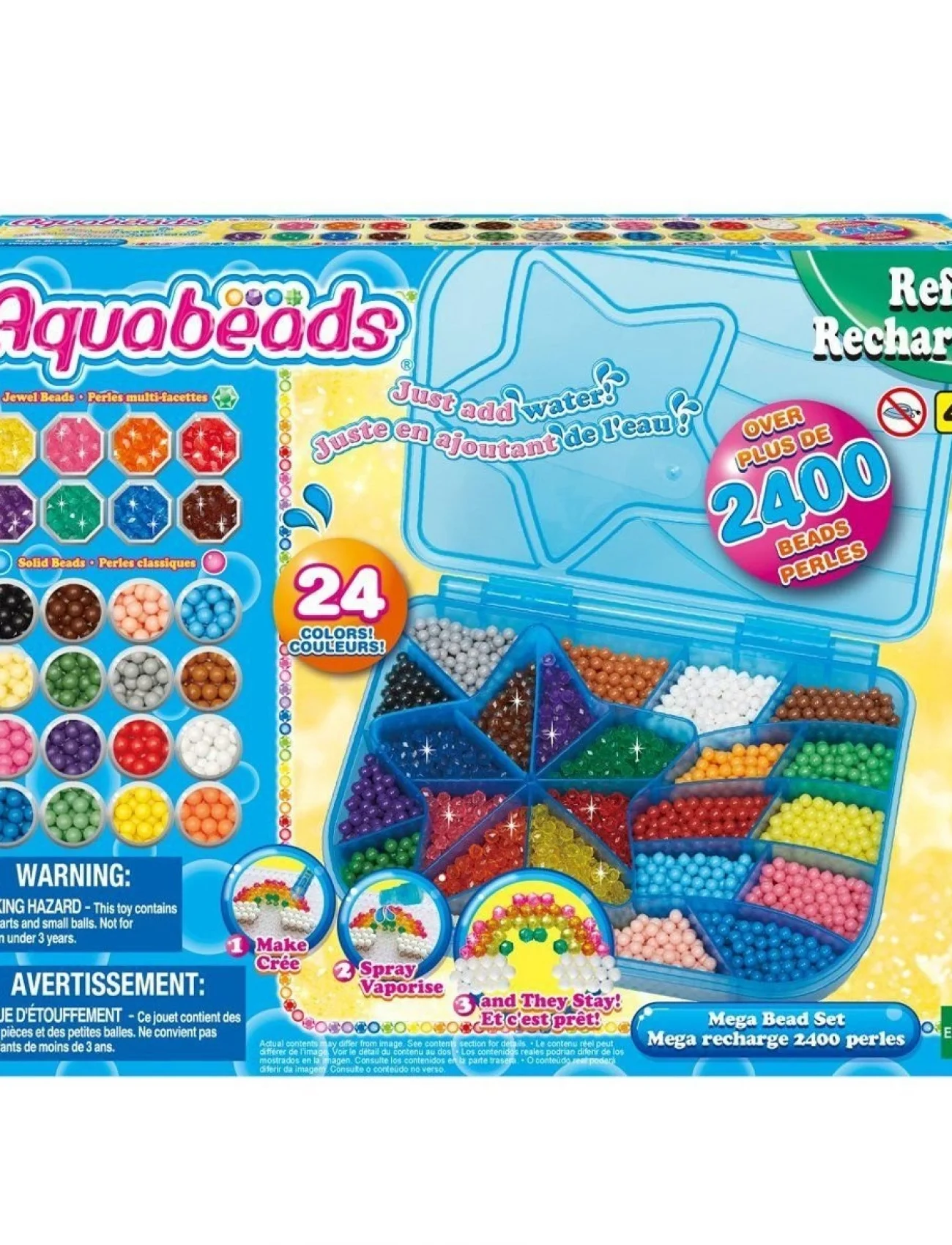 31502 Epoch AquaBeads Mega Boncuk Seti, 800 parça +4 yaş