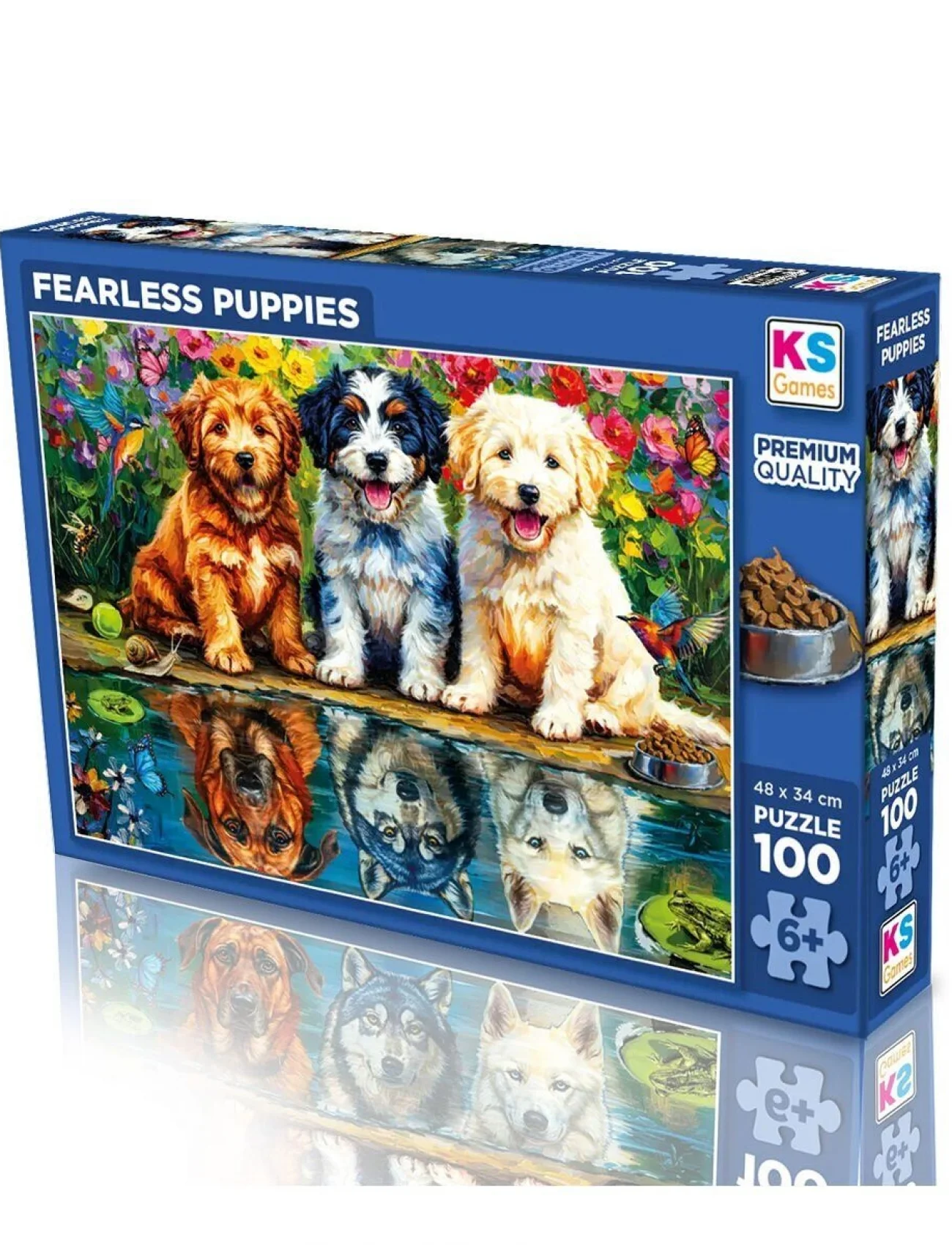 31503 FEARLESS PUPPIES 100 PARÇA PUZZLE