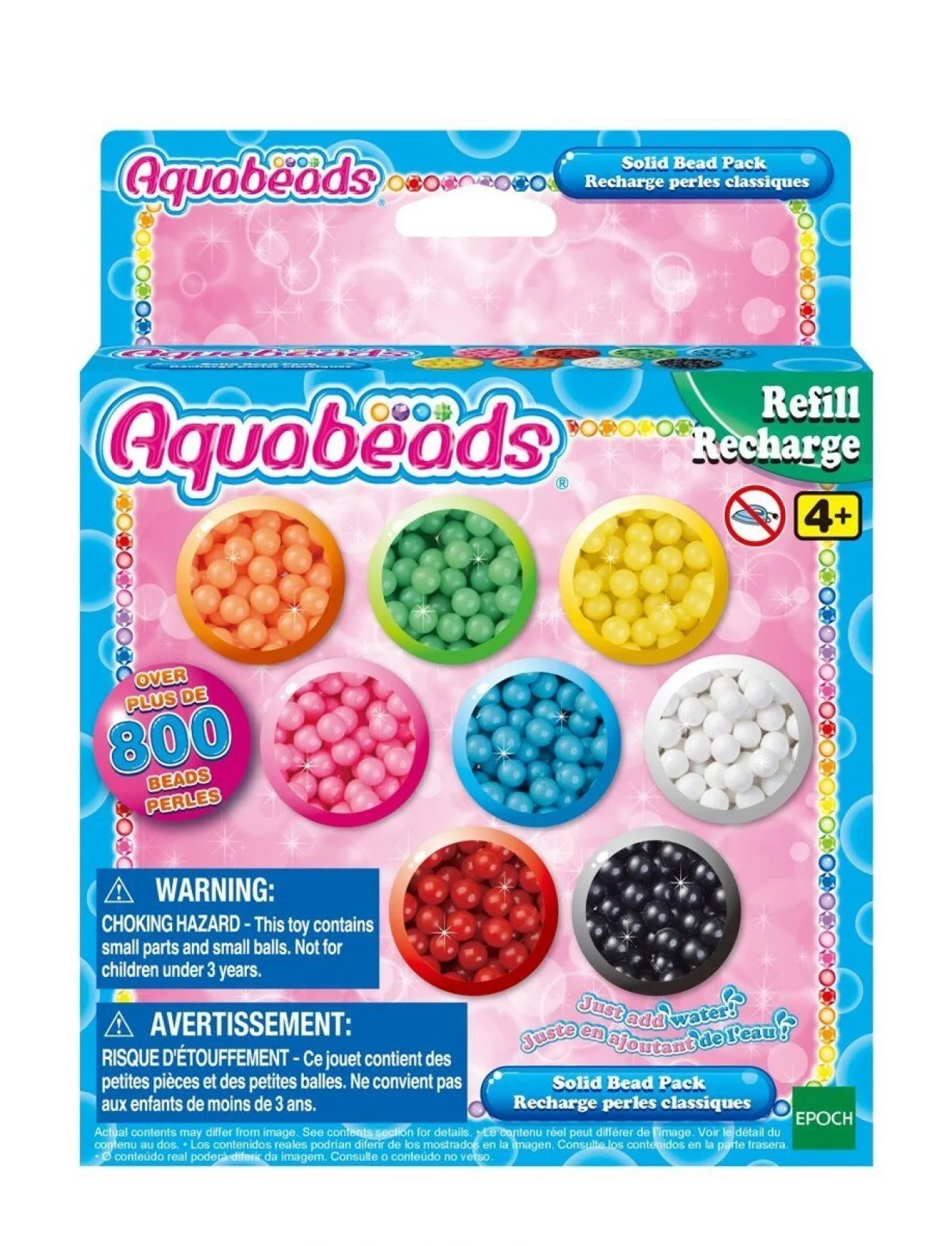 31517 Epoch AquaBeads Boncuk Paketi, 800 parça +4 yaş