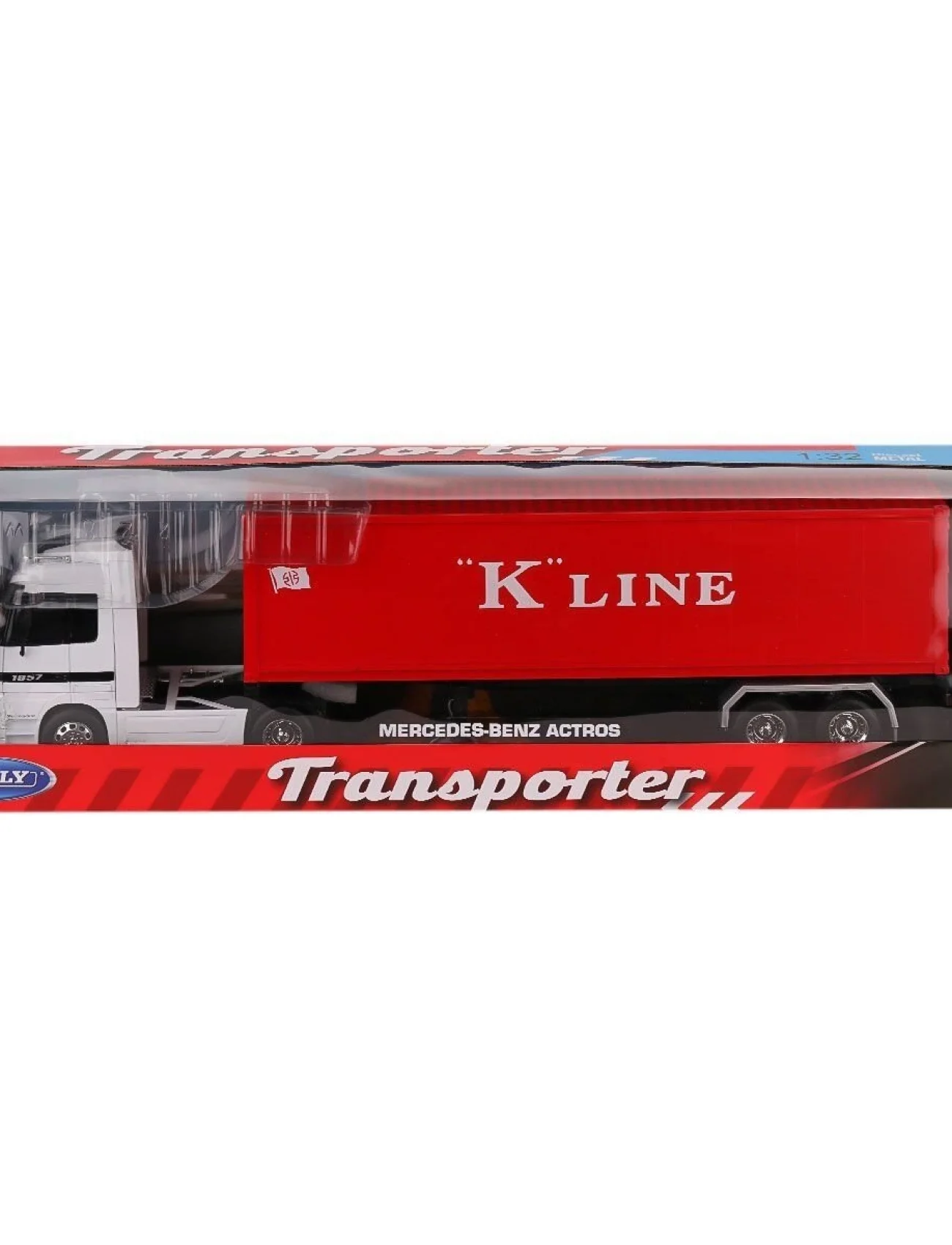 32281KW Welly Mercedes Benz Tır 1:32 -Karsan Oyuncak