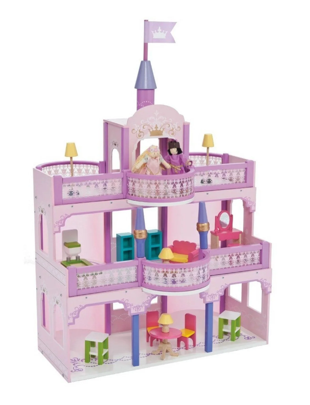 3385RF Mentari Ahşap Prenses Kalesi