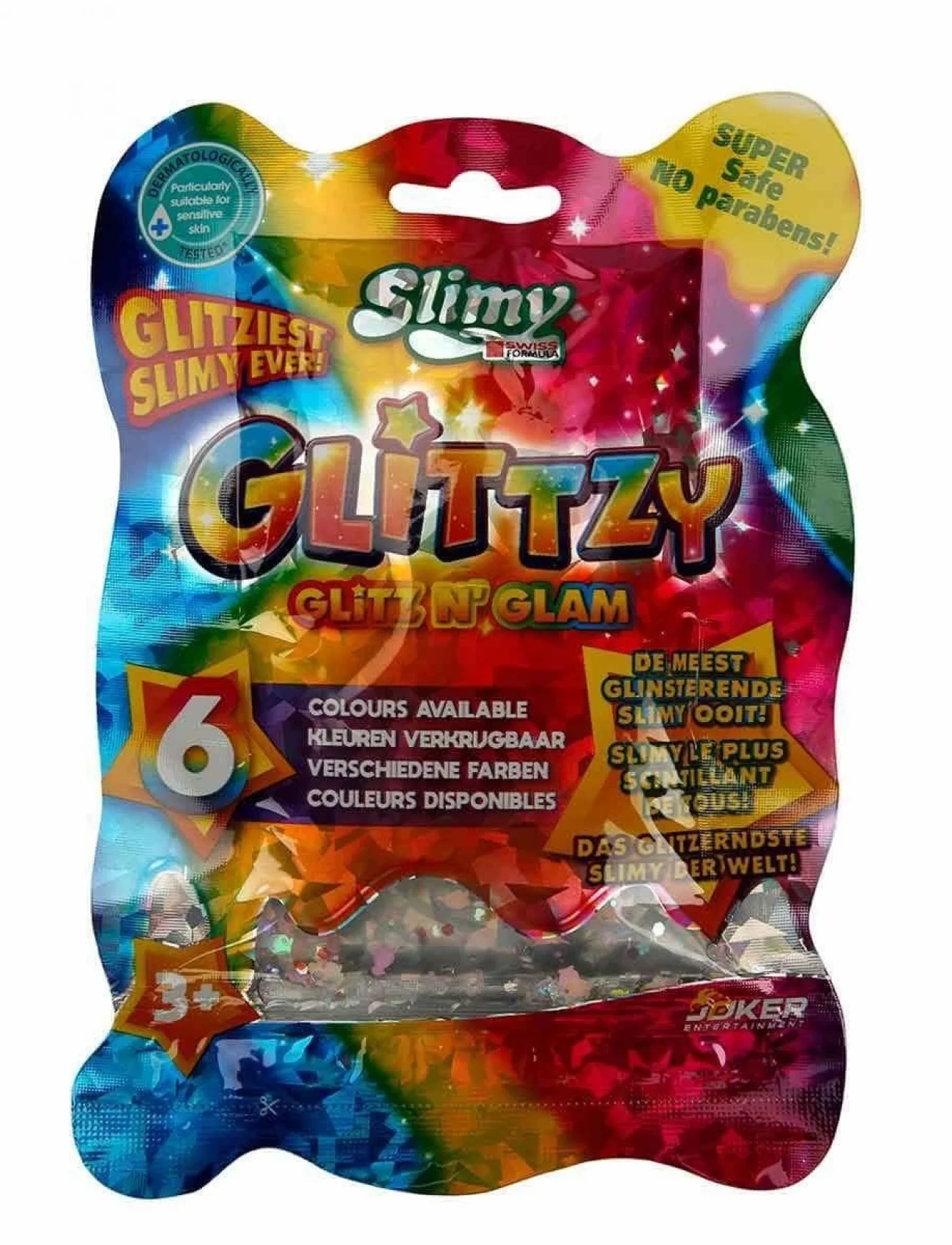 34025 SLİMY GLİTZY 10 RENK 90 GR