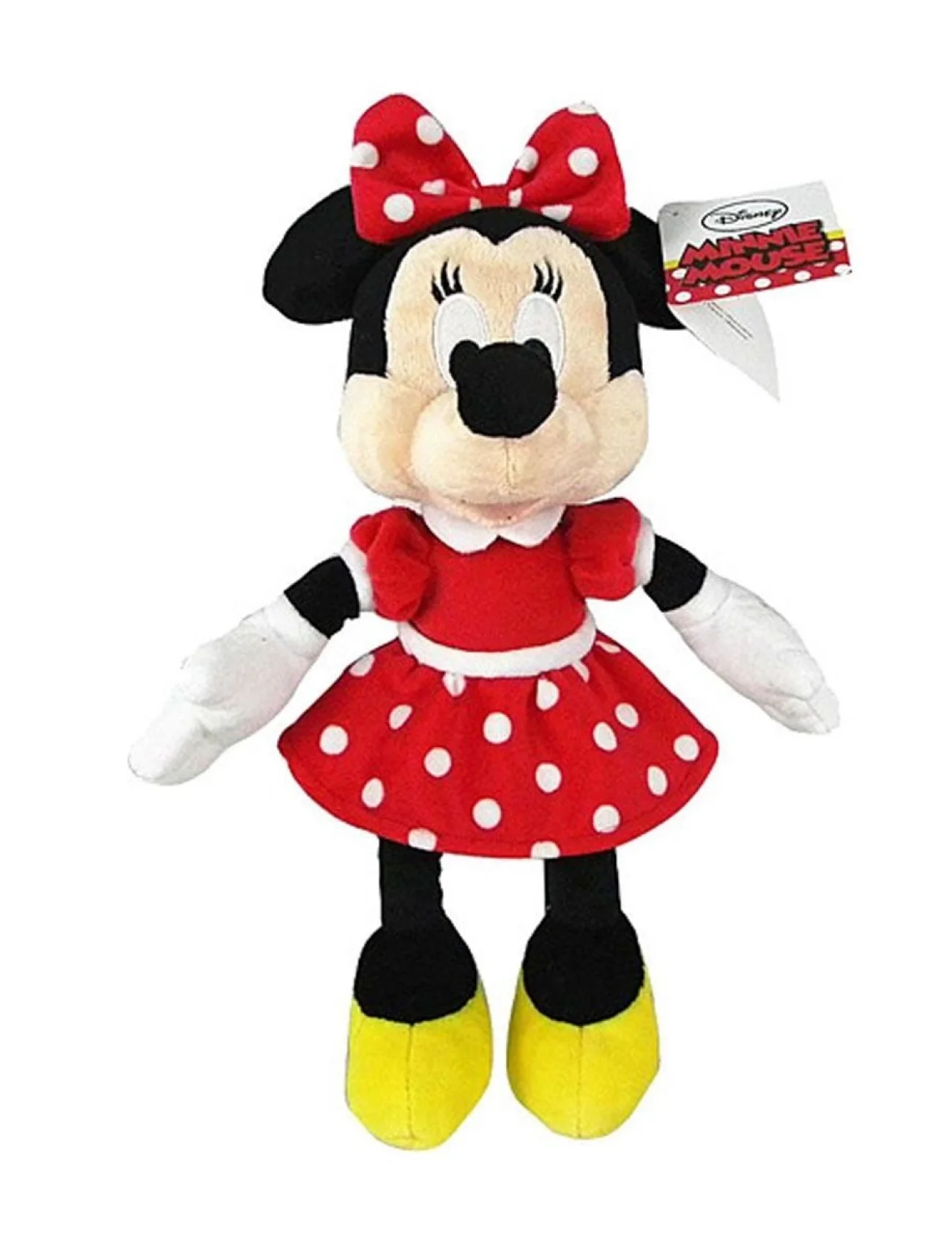 3414 Peluş Minnie  Kırmızı Elbiseli 25 cm -Sunman