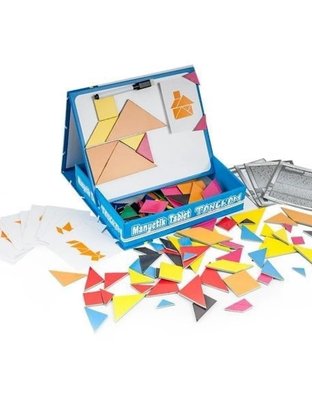 3445 MANYETİK TABLET TANGRAM EĞİTİM SETİ