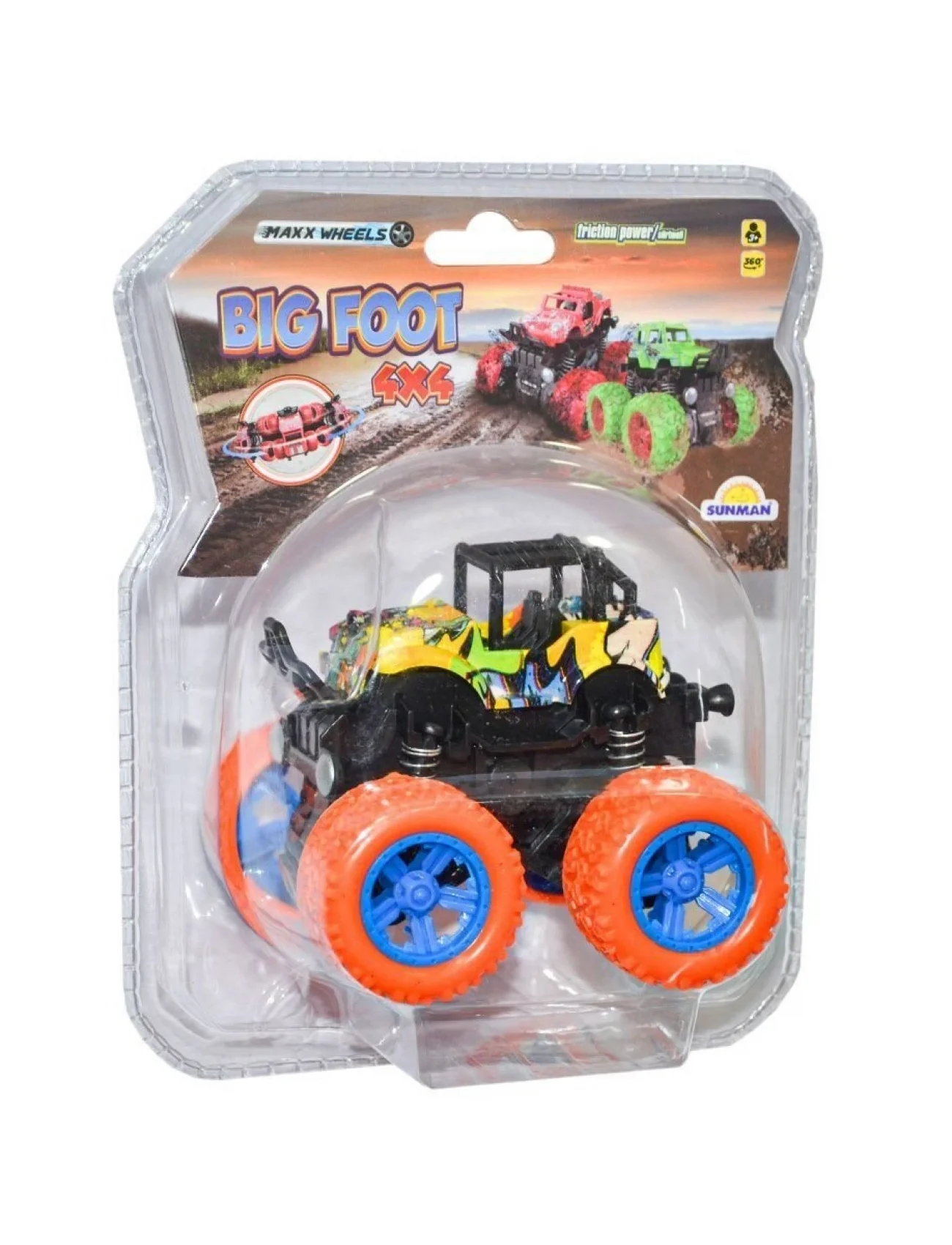 3450 Big Foot Jeep 4x4  1:36 -Sunman