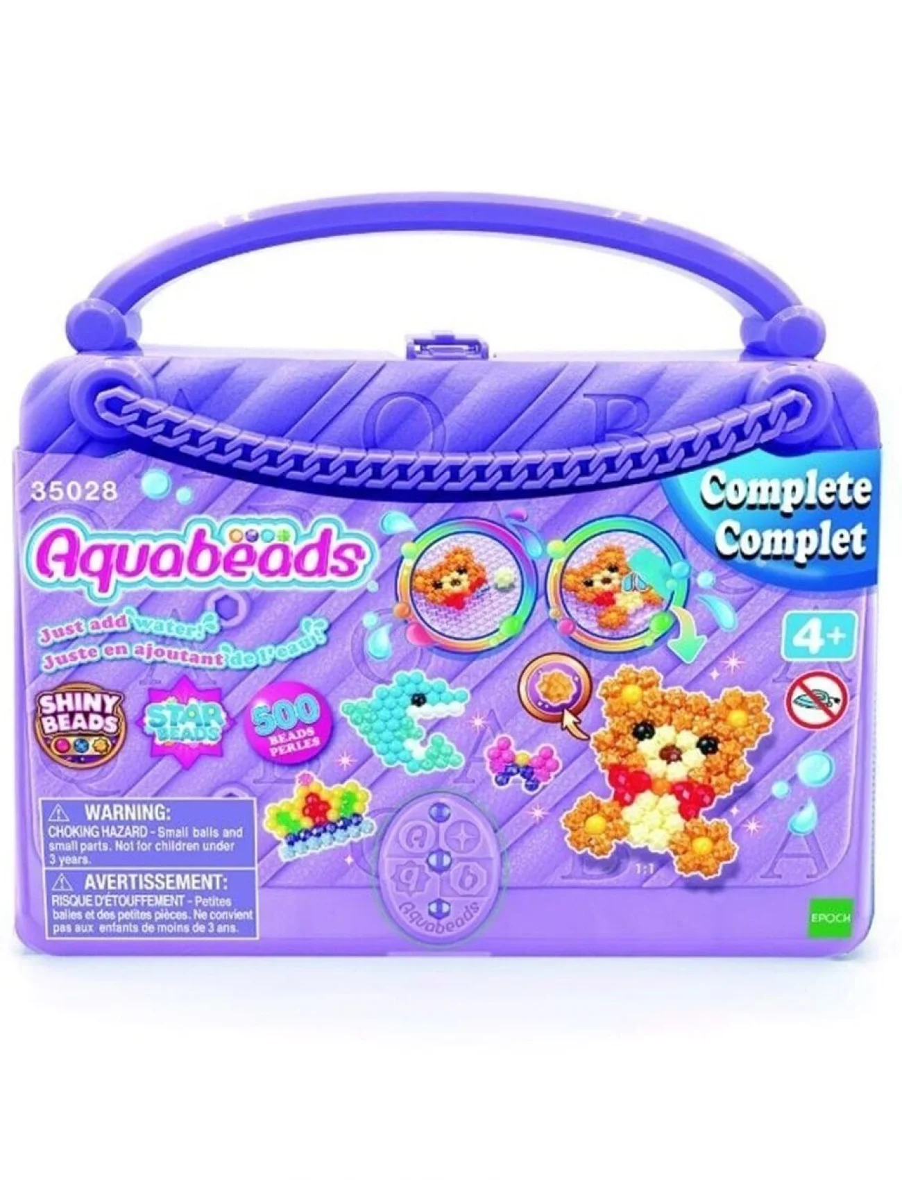 35028 AquaBeads Tasarımcı Çantası +500 parça +4 yaş