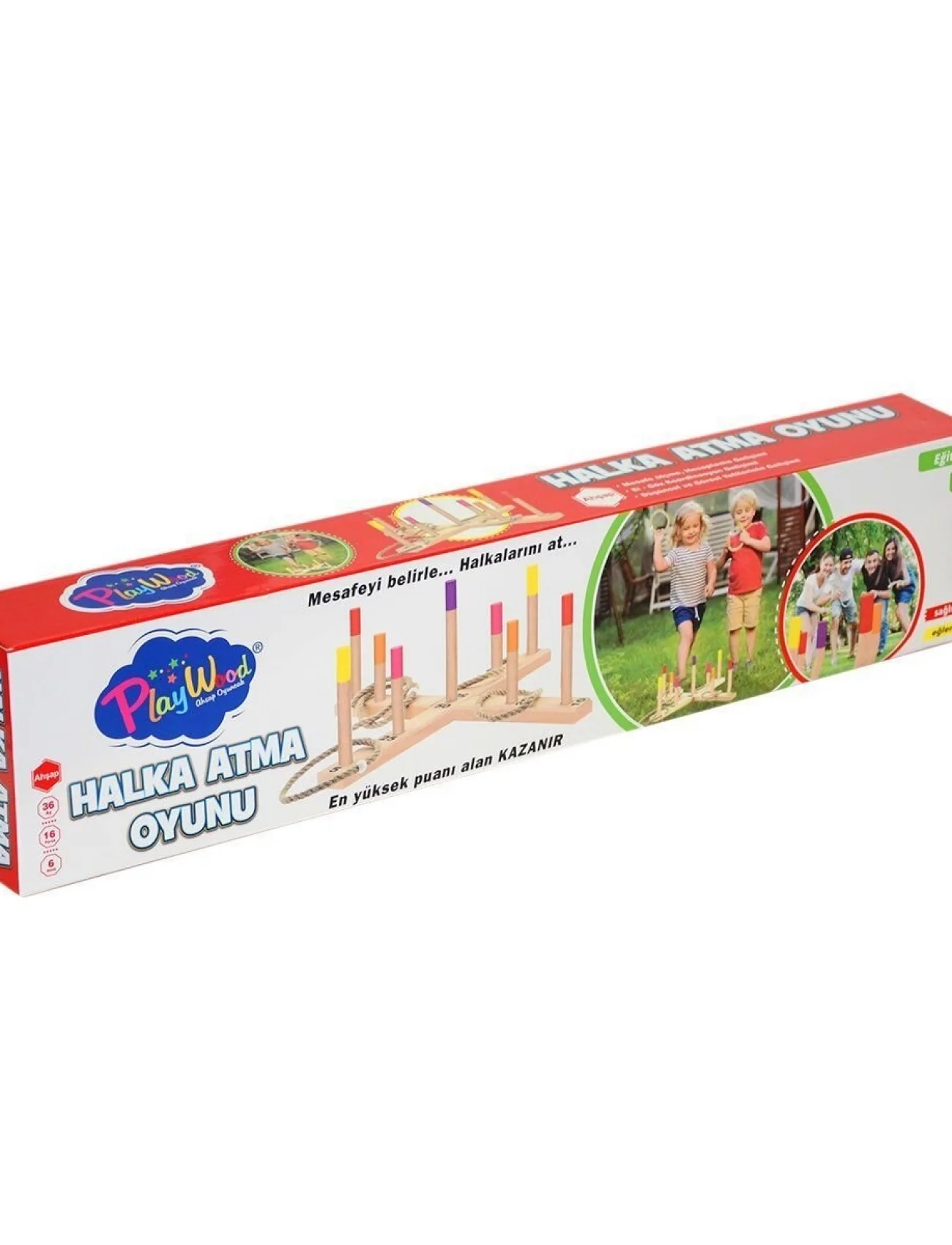 352-ONY KUTUDA AHŞAP HALKA ATMA OYUNU