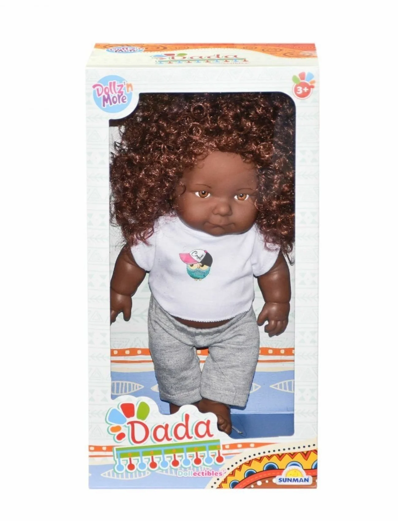 3530 Dada Et Bebek Saçlı 35 cm -Sunman