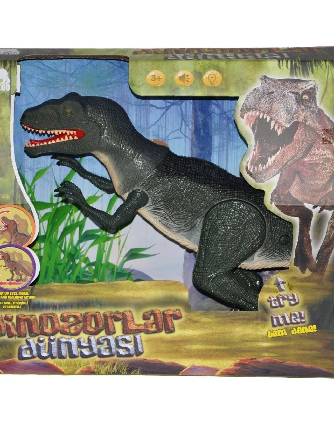 36127 Sesli ve Işıklı Büyük Dinozor