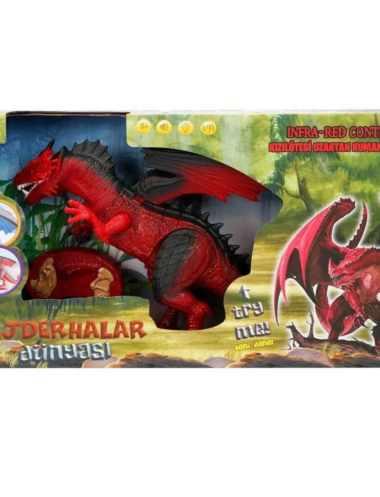 36139 Uzaktan Kumandalı Sesli ve Işıklı Dragon