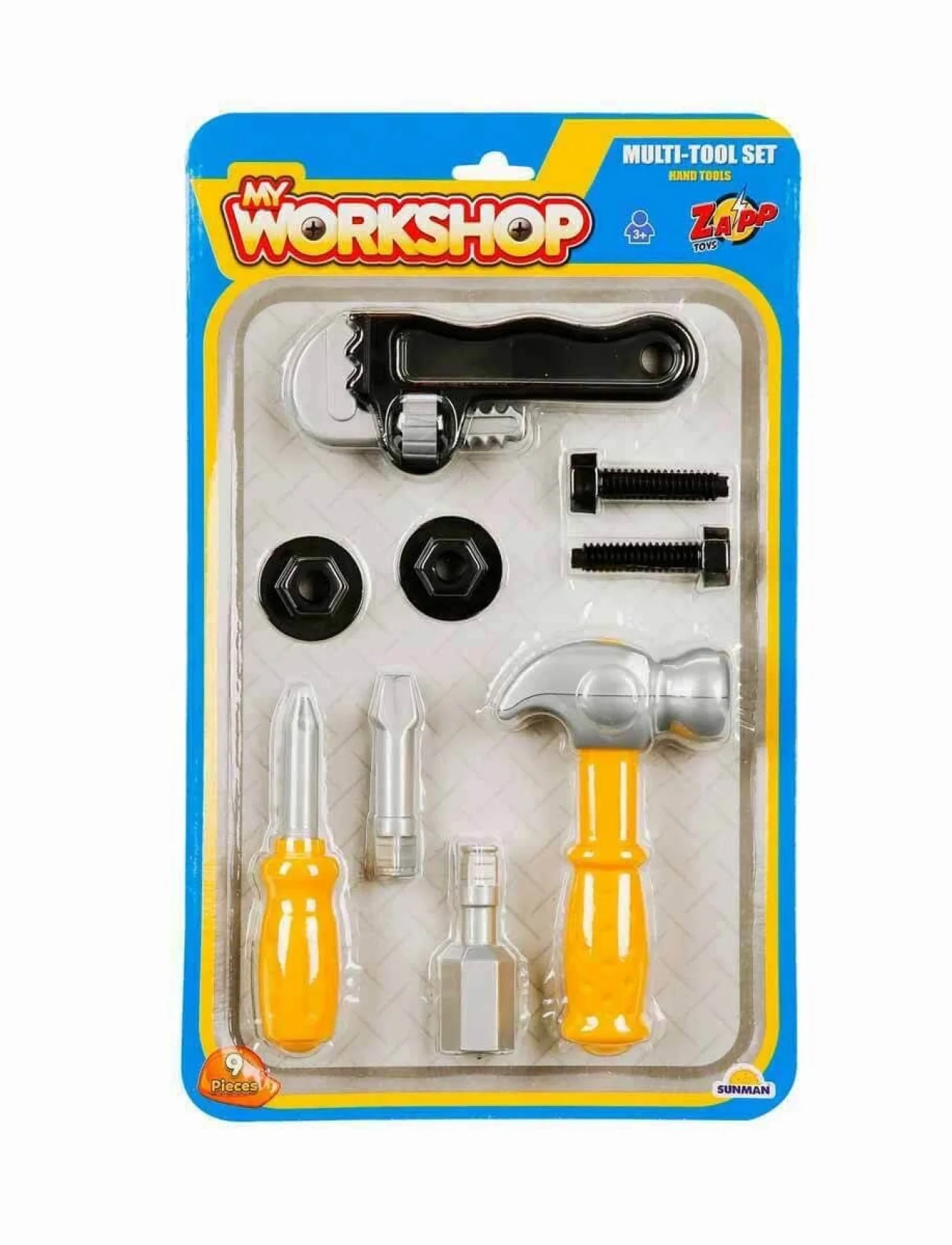 3719 Zapp Toys My Workshop Tamir Seti 9 Parça -Sunman