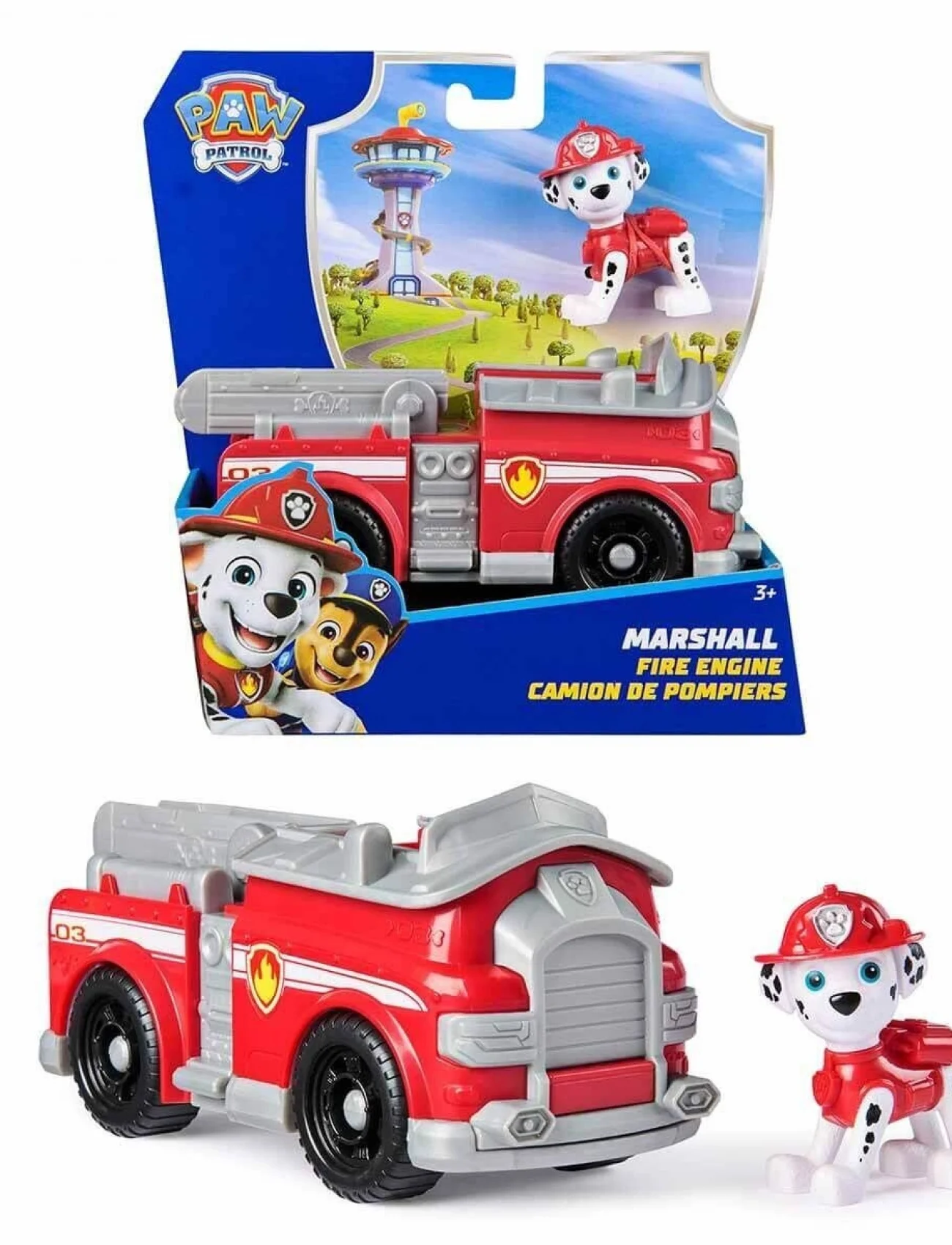 37397 SUN-SPM-FİGÜR PAW PATROL TEMEL ARAÇLAR MARSHALL