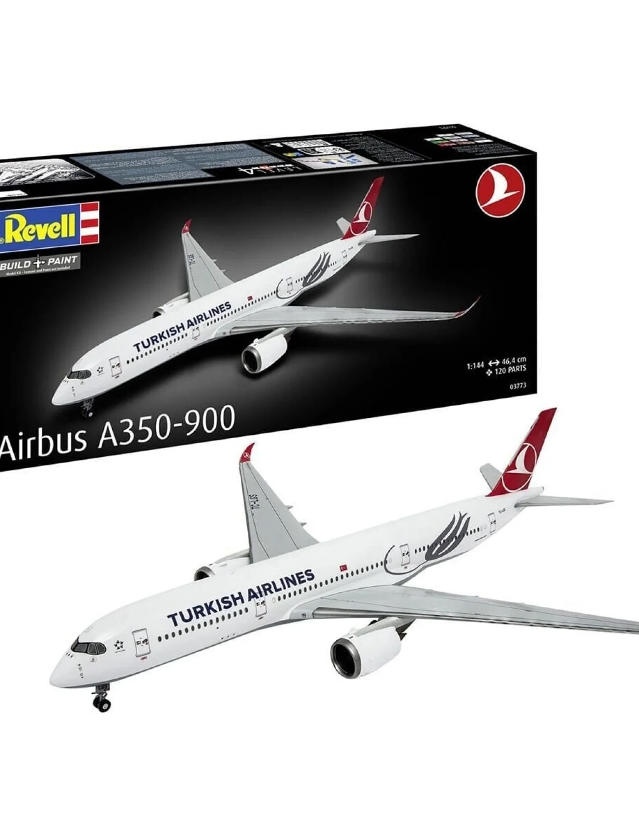 3773 Revell - Turkish Airlines Airbus A350-900 Maket Kiti