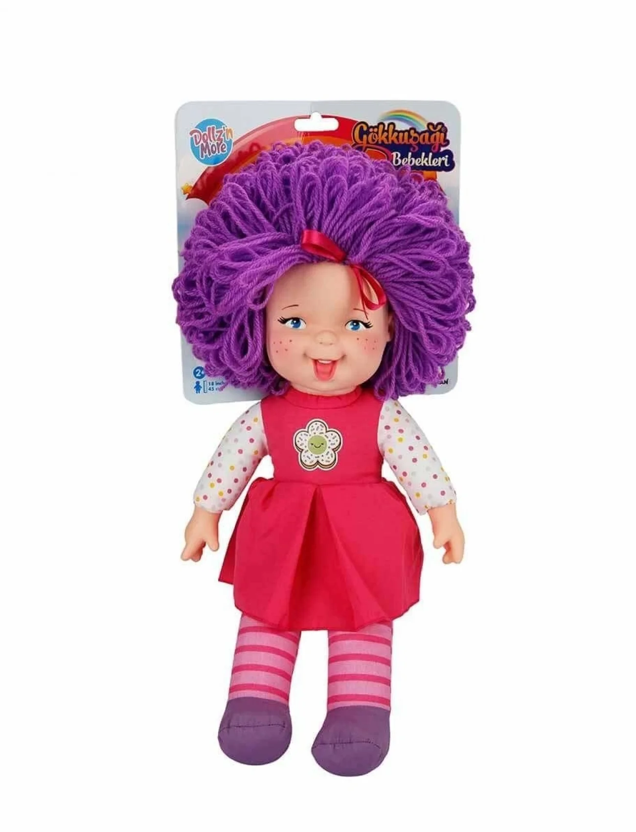 40012 Gökkuşağı Bebekleri 45 cm