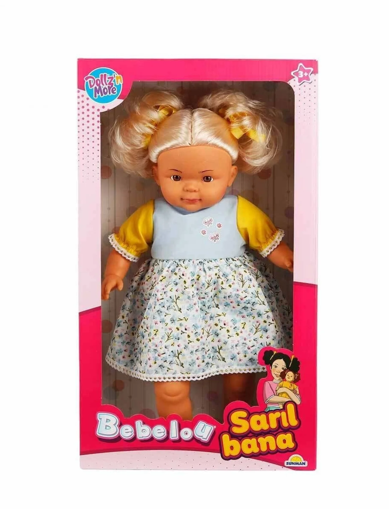 40052  Bebelou Sarıl Bana Et Bebek 40 cm