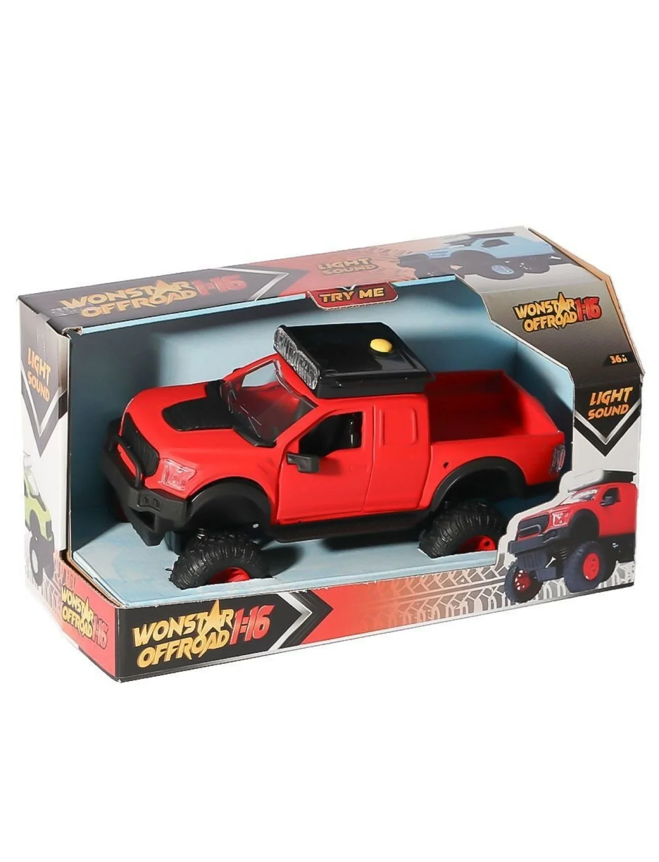 4016 Sesli ve Işıklı Wonstar Offroad  Araba 1:16  -Zuzutoys