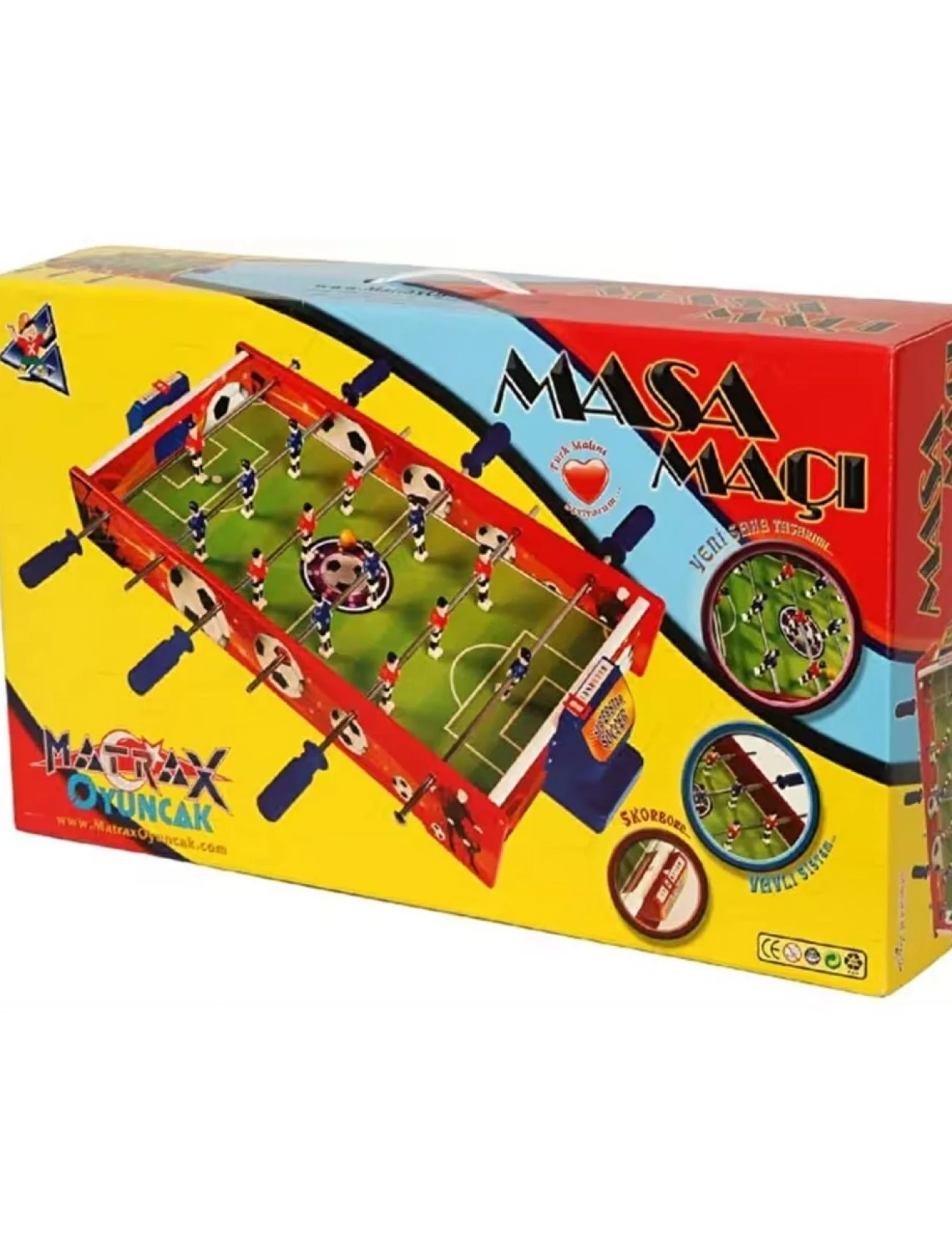 402 AHŞAP MASA MAÇI OYUNU (ORTA BOY)