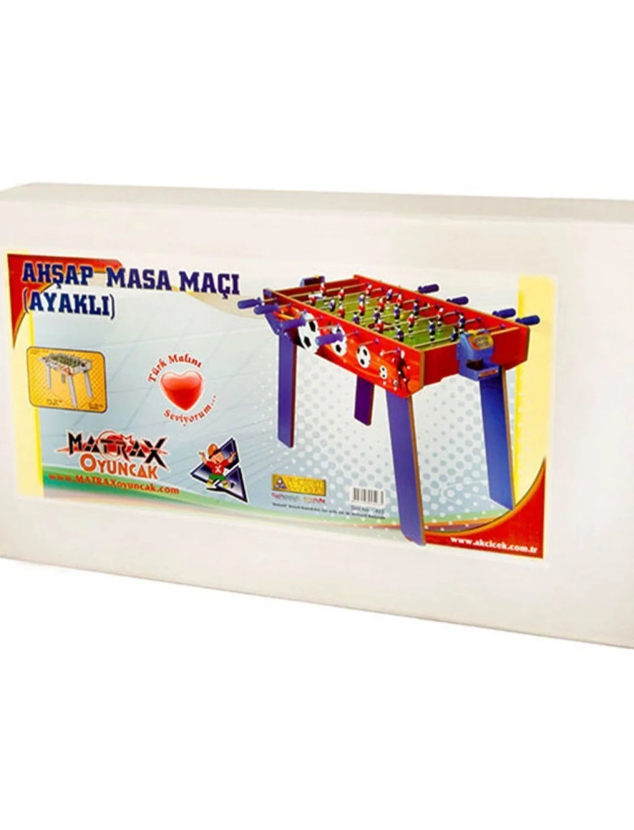 403 Ayaklı Ahşap Masa Maçı