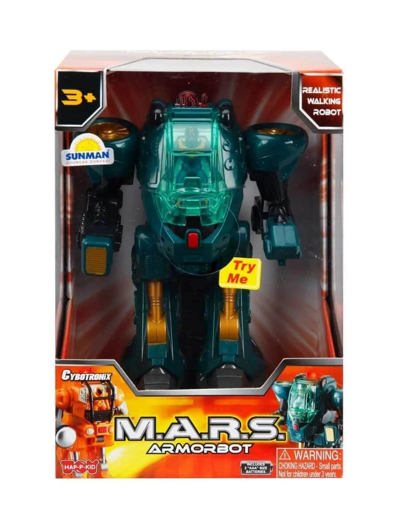 40497 M.A.R.S Sesli ve Işıklı Zırhlı Robot