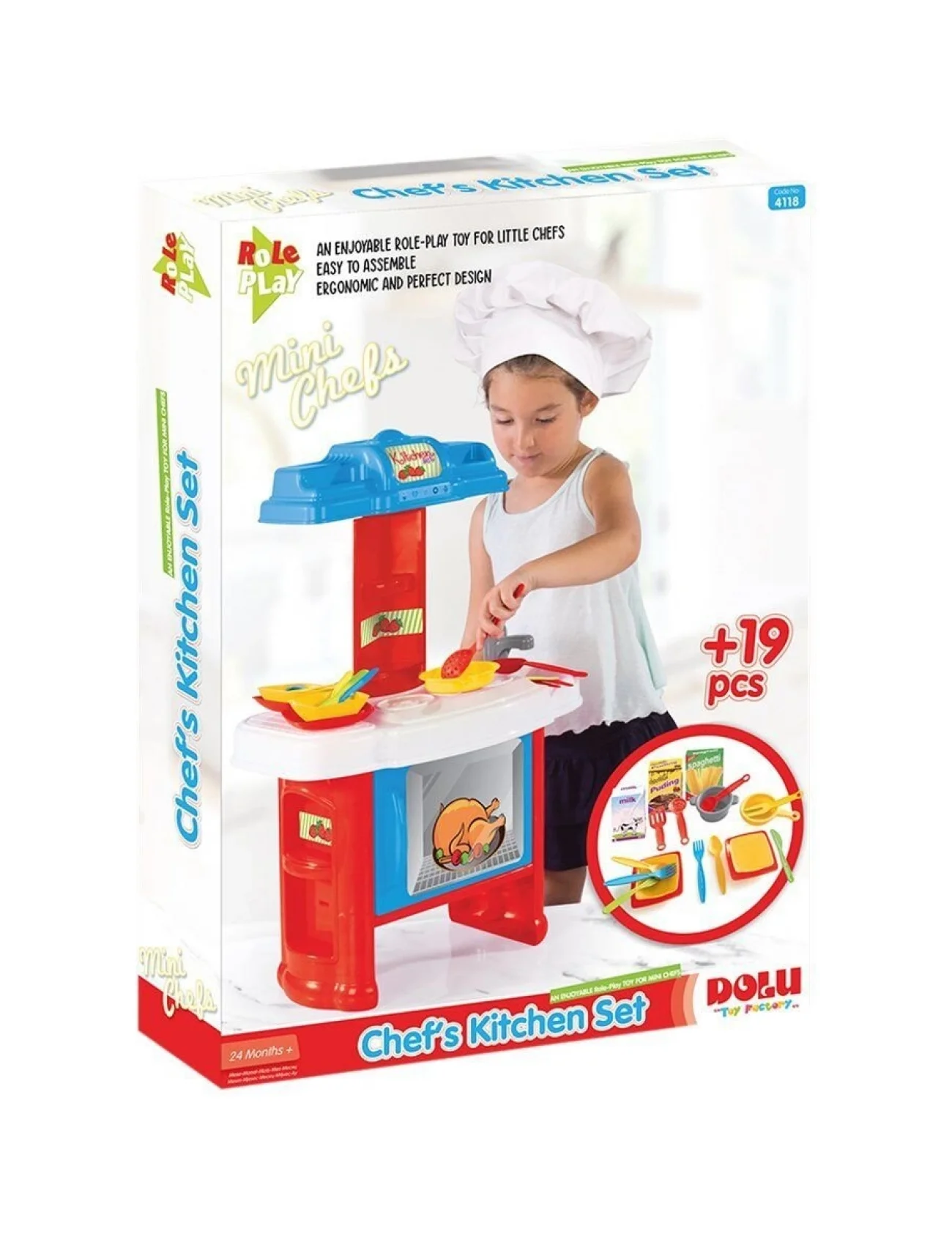 4118  Şefin Mutfak Seti -Dolu