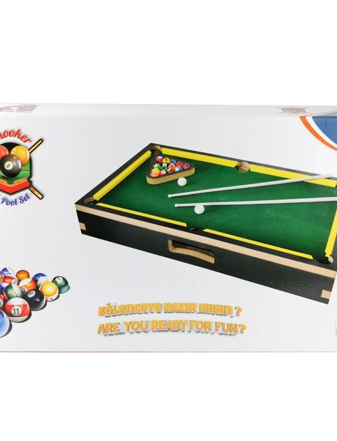 417 Matrax Ahşap Bilardo Oyunu -Akçiçek Oyuncak