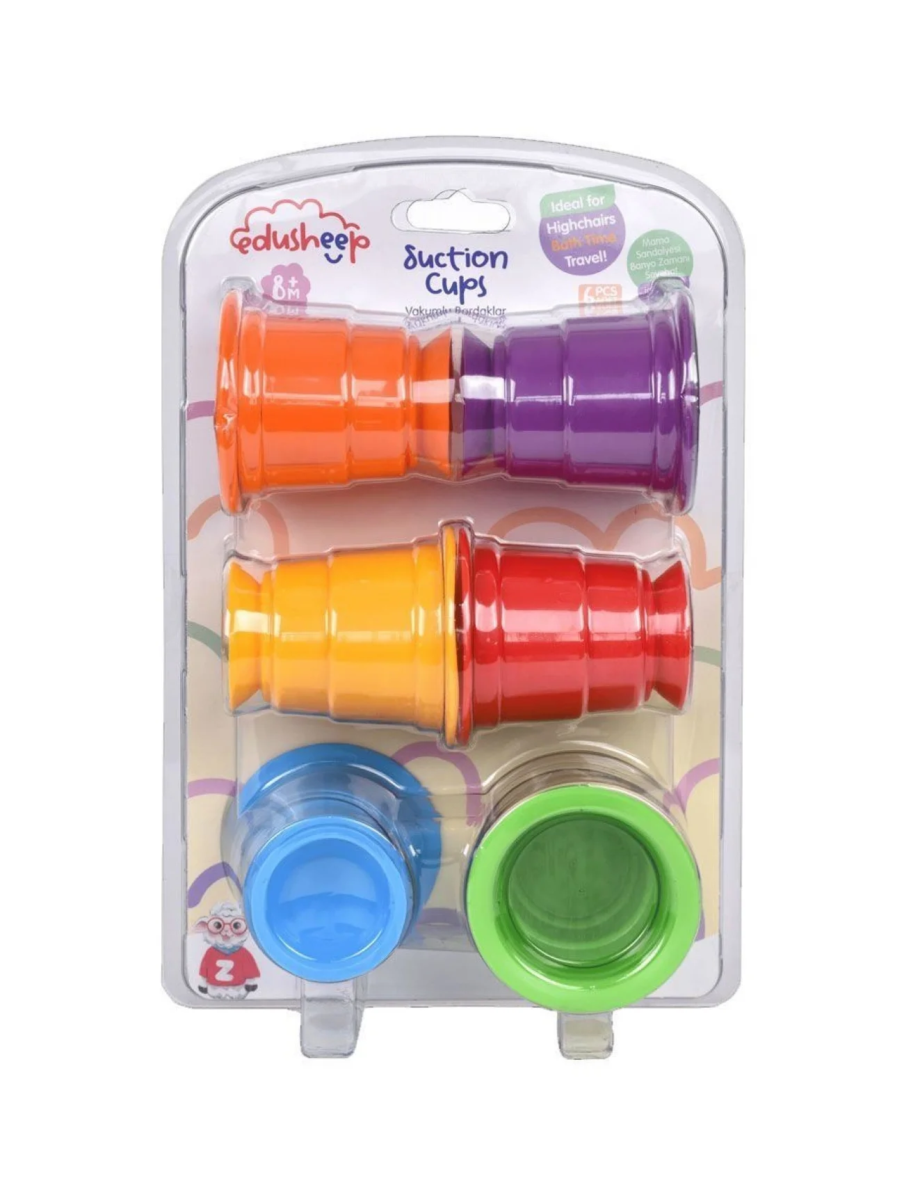 4210 Vakumlu Bardaklar -Zuzu Toys