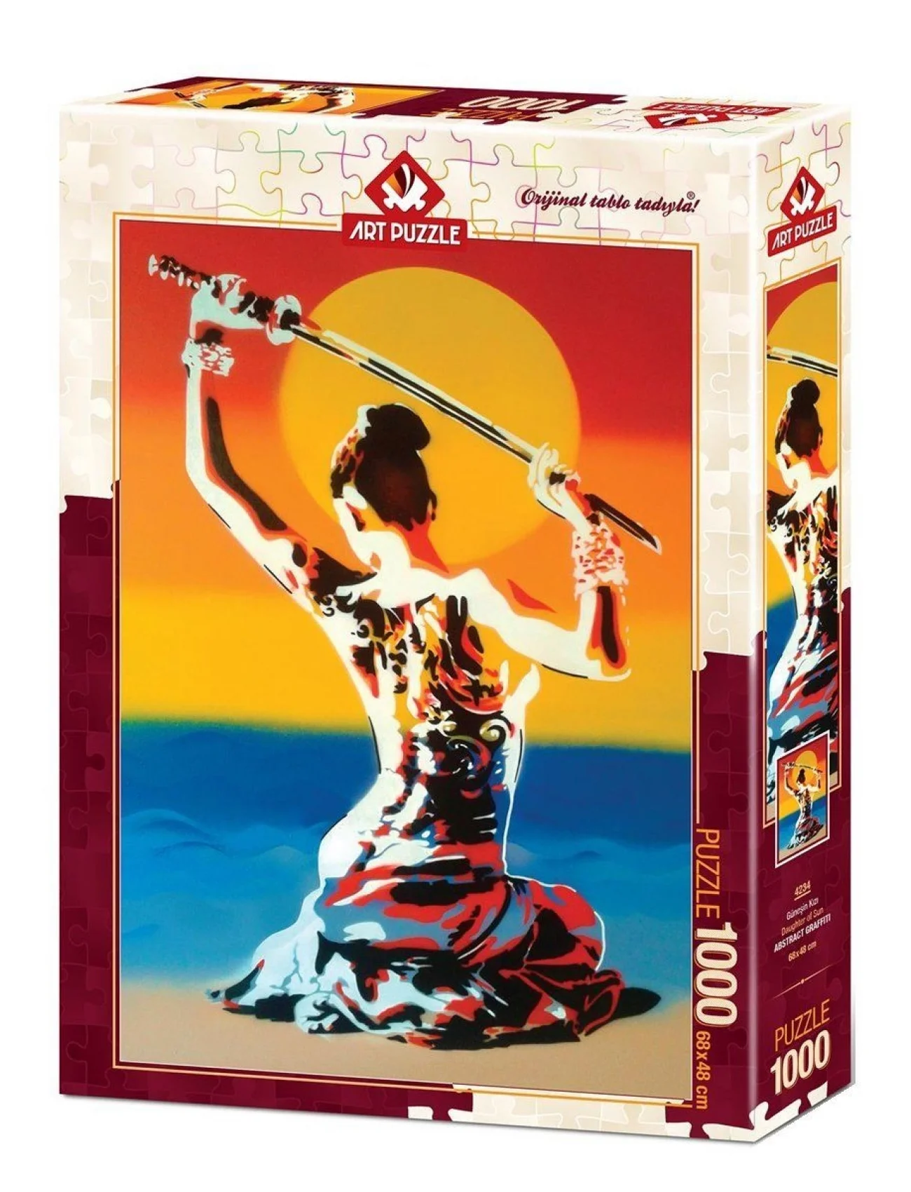 4234 Art Puzzle Güneşin Kızı 1000 Parça Puzzle