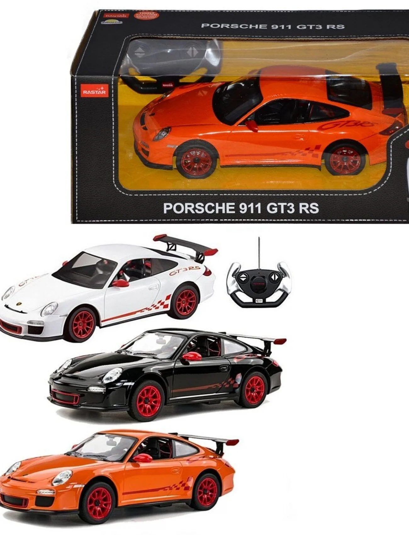 42800 1:14 Porsche GT3 RS Uzaktan Kumandalı Işıklı Araba