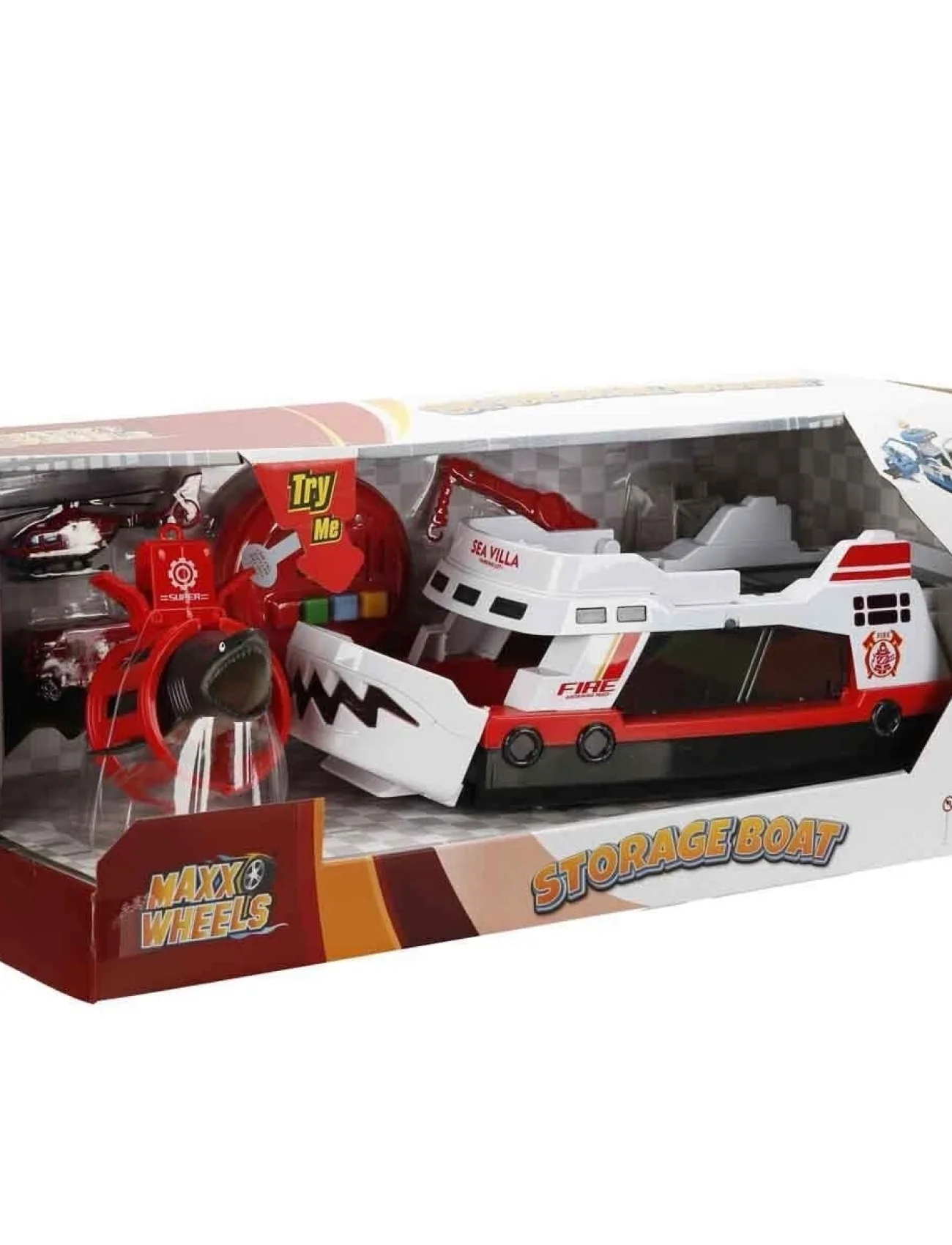 4348 SUN Maxx Wheels Sesli ve Işıklı Sahil Güvenlik Oyun Seti