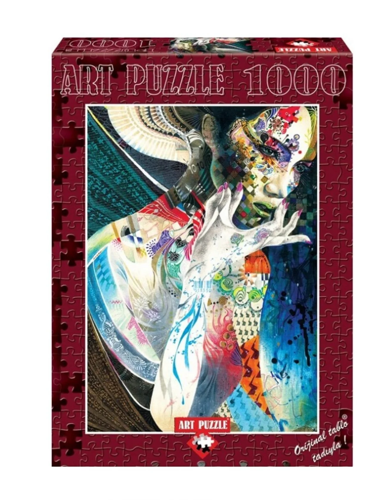4358 Art Puzzle Hintli 1000 Parça Puzzle