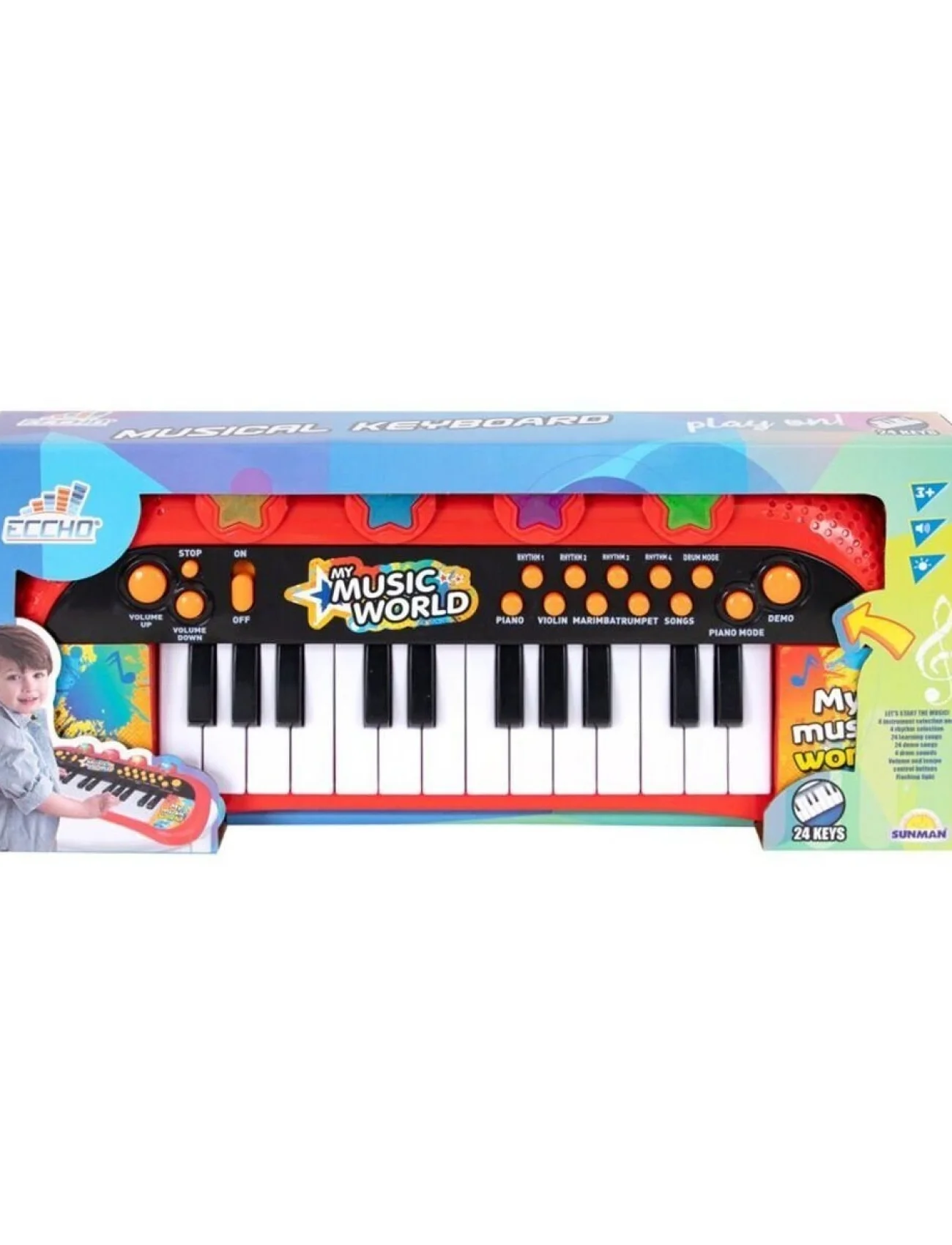 4381 Elektronik Org 24 Tuş