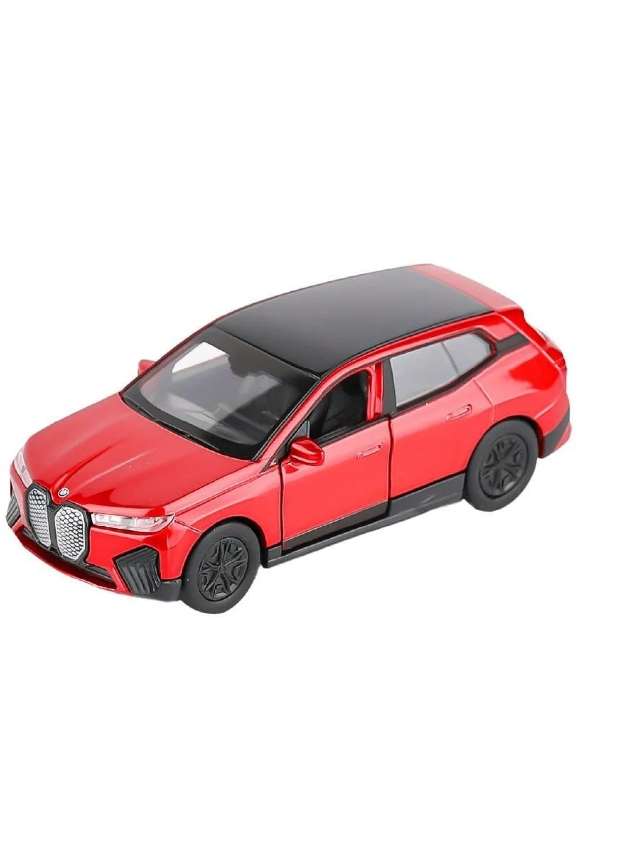 43832 Welly 1:34 BMW IX Çek Bırak Model Araba -Karsan Oyuncak
